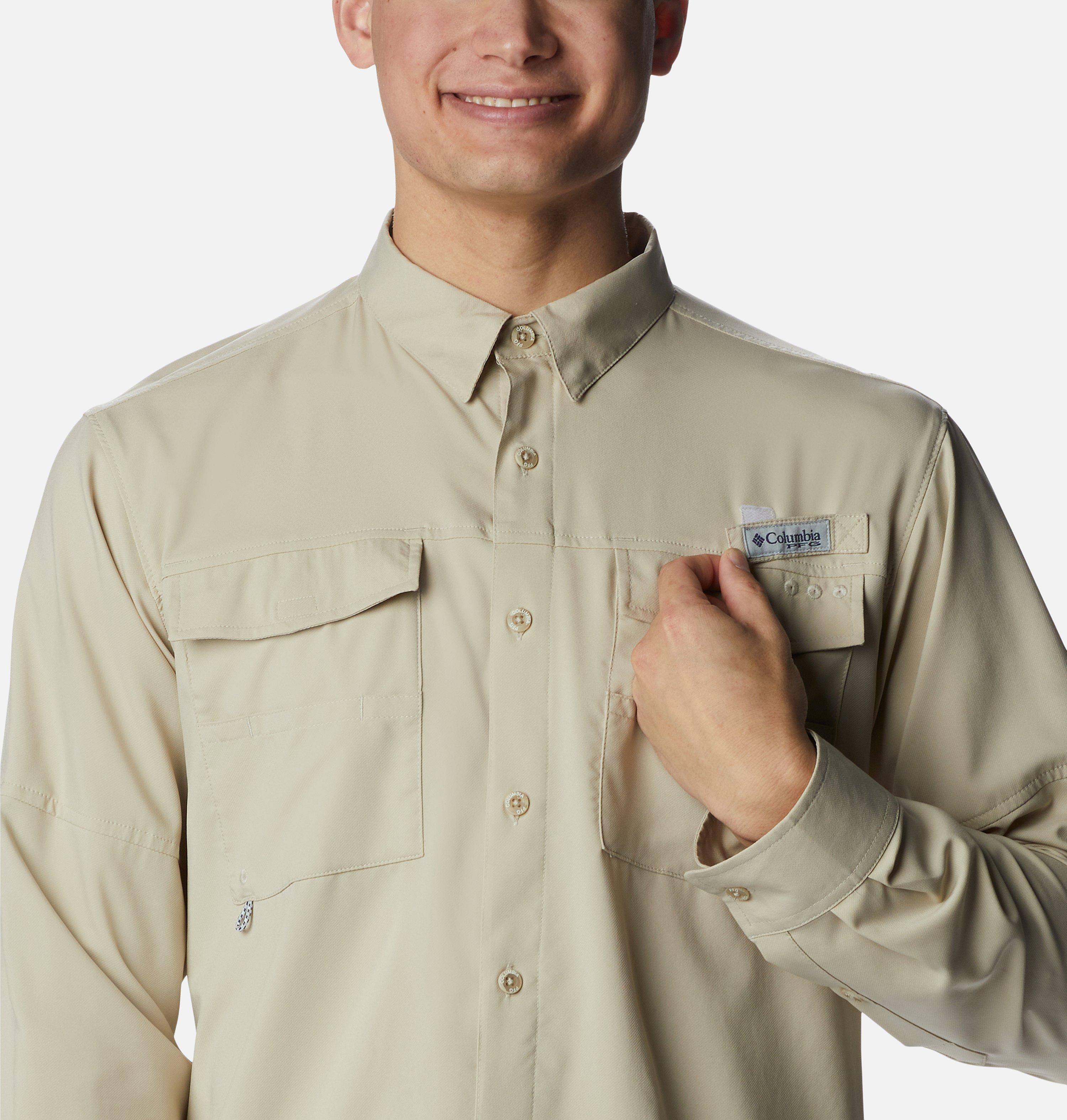 Men's PFG Blood and Guts IV Woven Long Sleeve Shirt 4