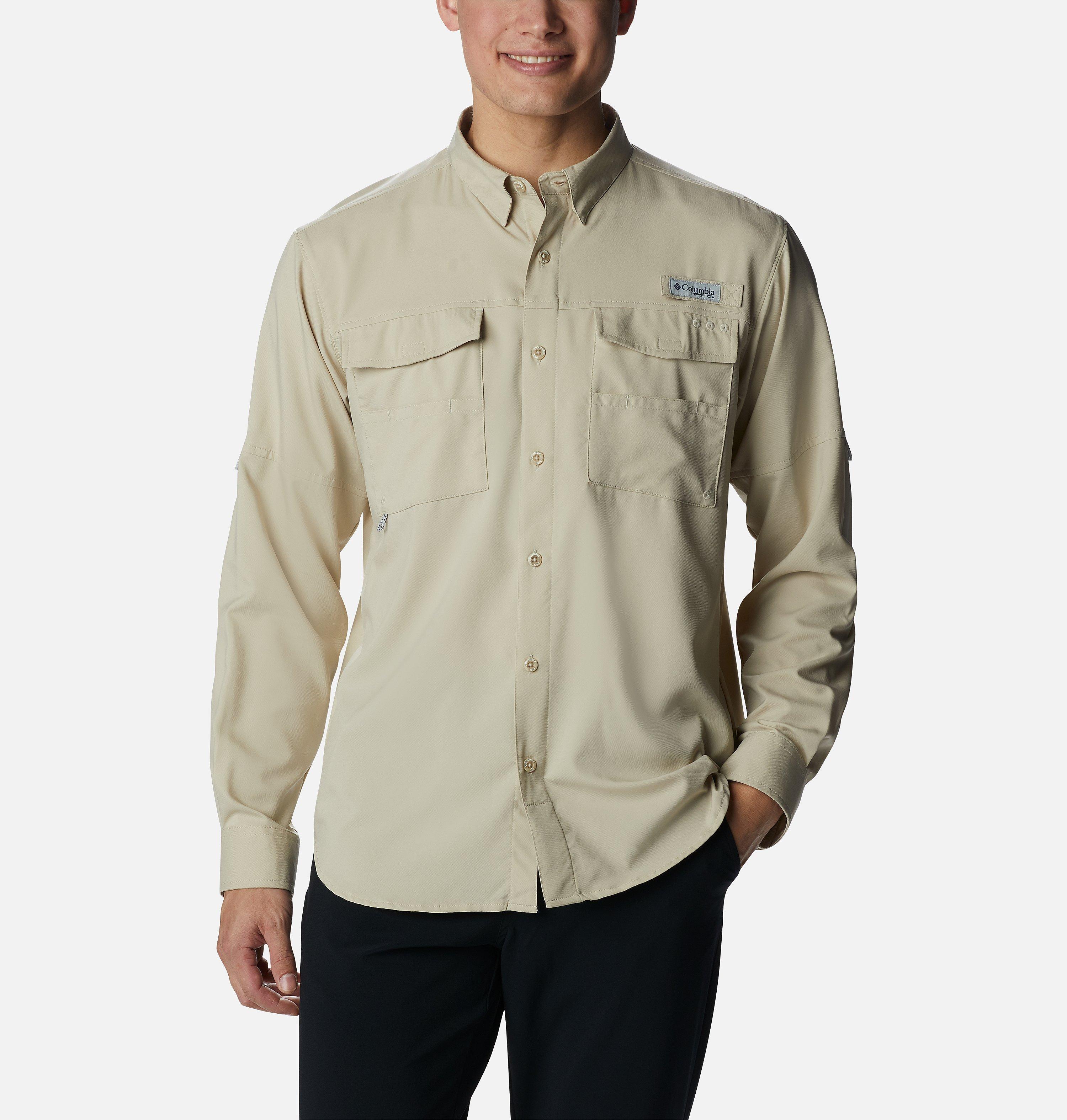 Men's PFG Blood and Guts IV Woven Long Sleeve Shirt 1
