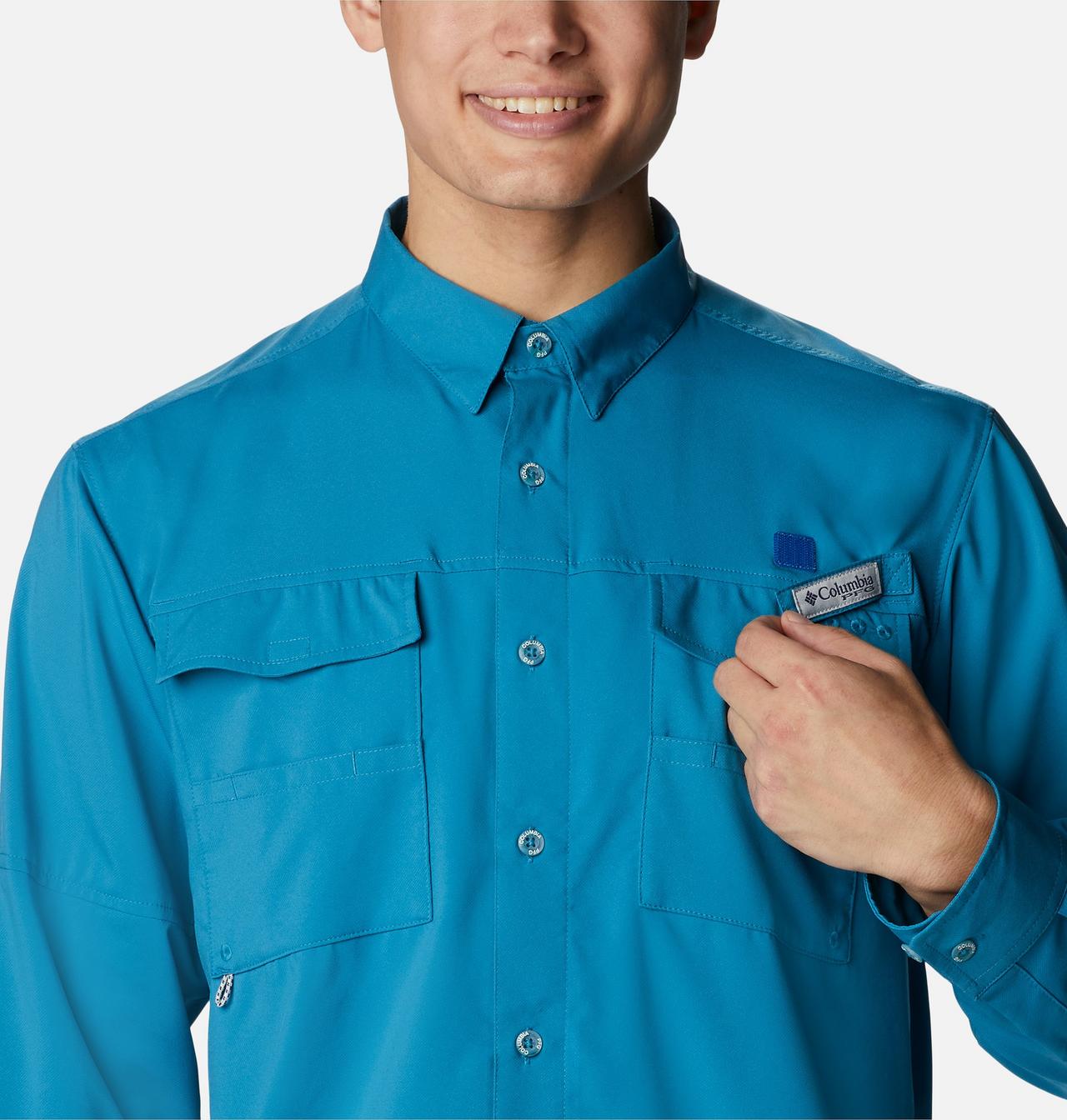 Men's PFG Blood and Guts™ IV Woven Long Sleeve Shirt 4