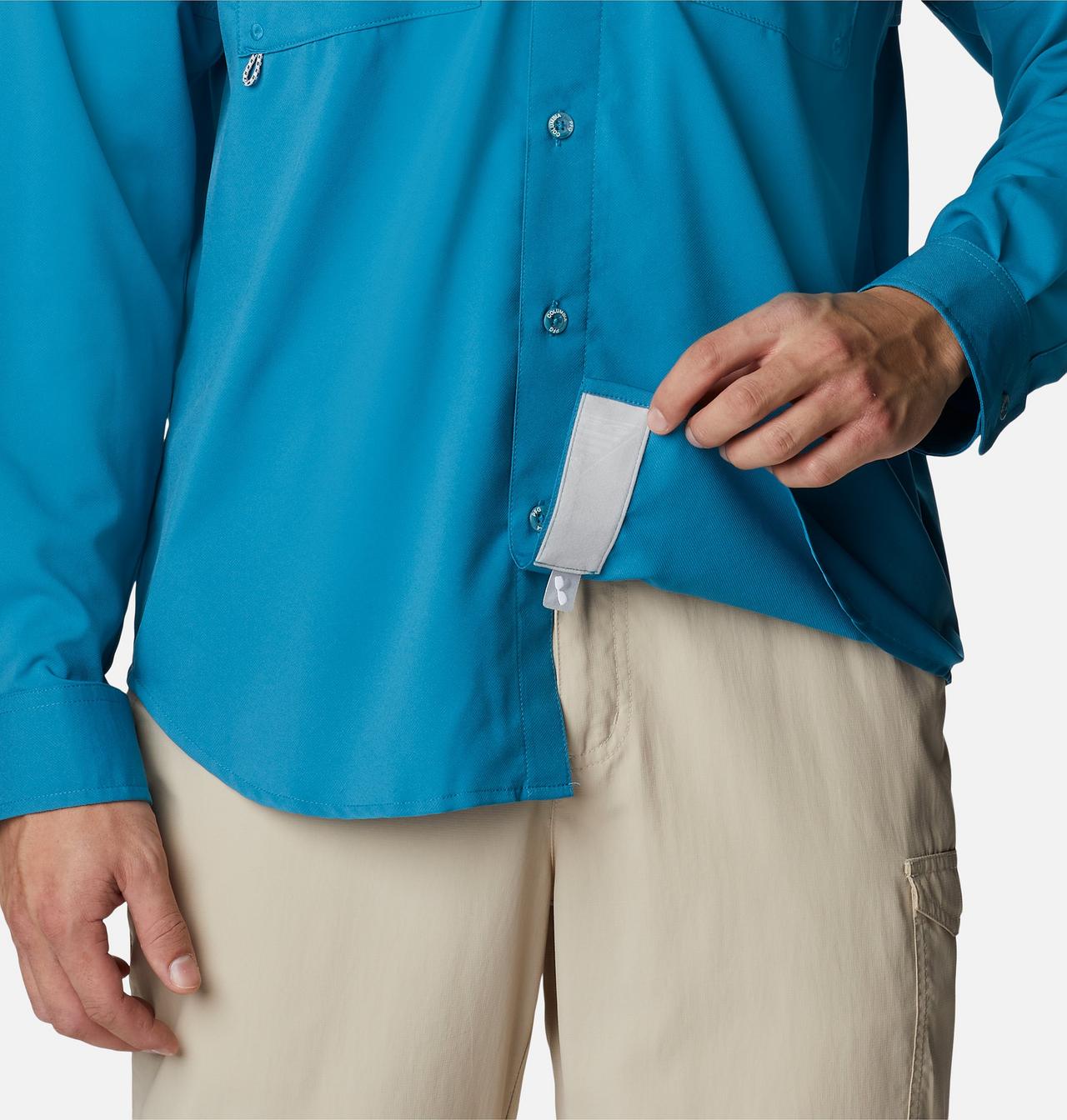 Men's PFG Blood and Guts™ IV Woven Long Sleeve Shirt 6