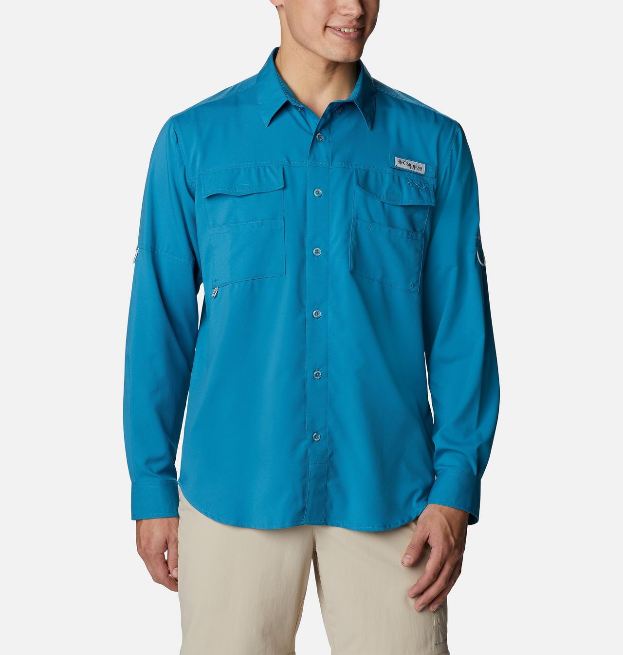 Men's PFG Blood and Guts™ IV Woven Long Sleeve Shirt 1