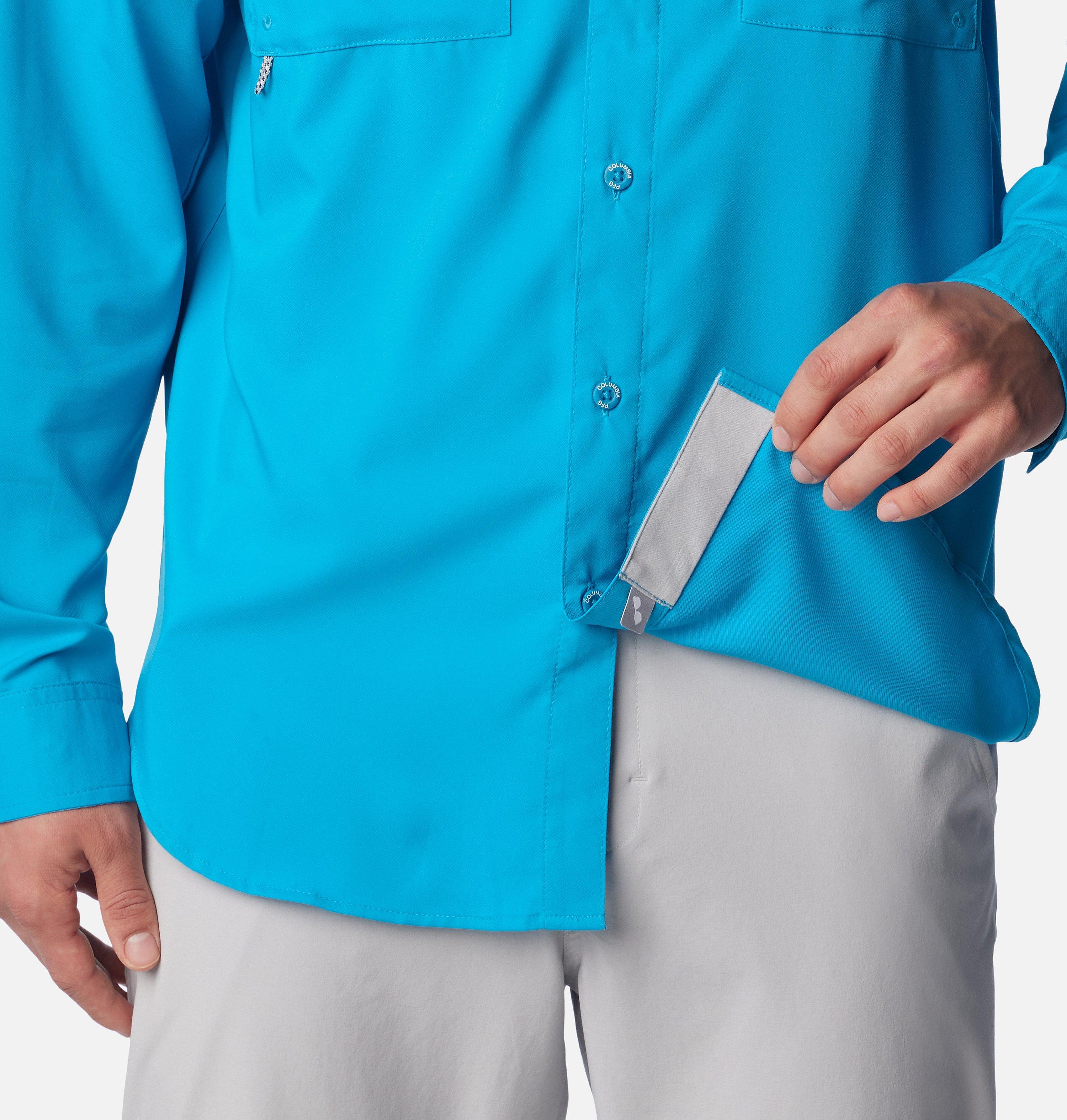 Men's PFG Blood and Guts IV Woven Long Sleeve Shirt 6