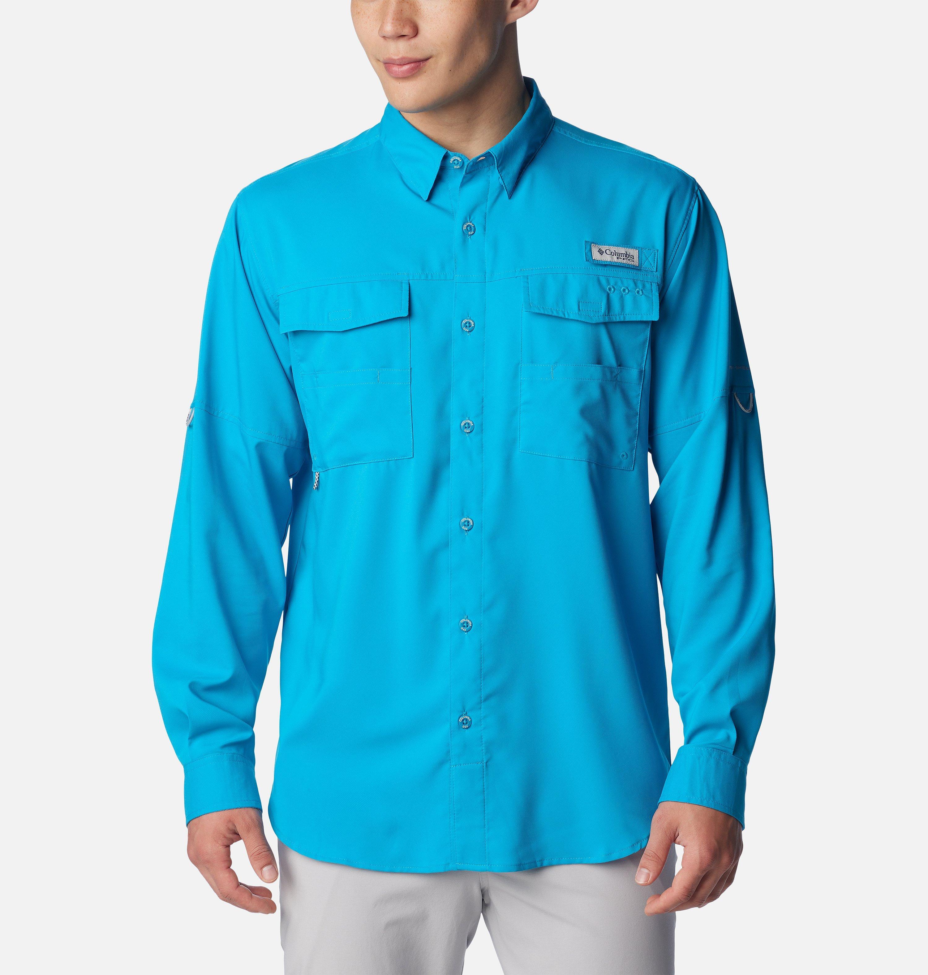 Men's PFG Blood and Guts IV Woven Long Sleeve Shirt 1
