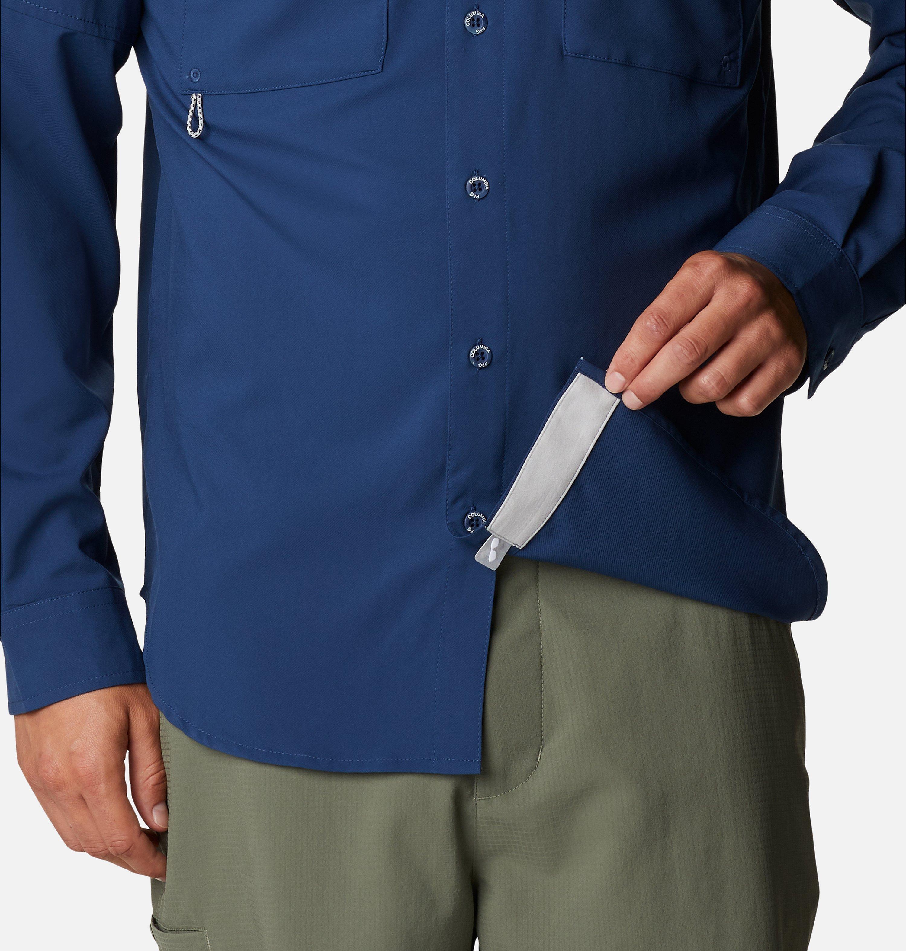 Men's PFG Blood and Guts IV Woven Long Sleeve Shirt 6