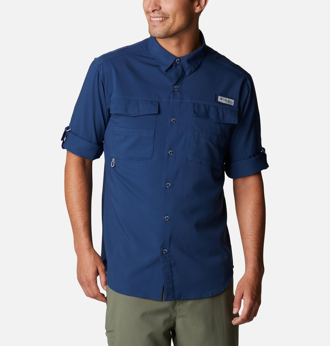 Men's PFG Blood and Guts™ IV Woven Long Sleeve Shirt - Tall 7