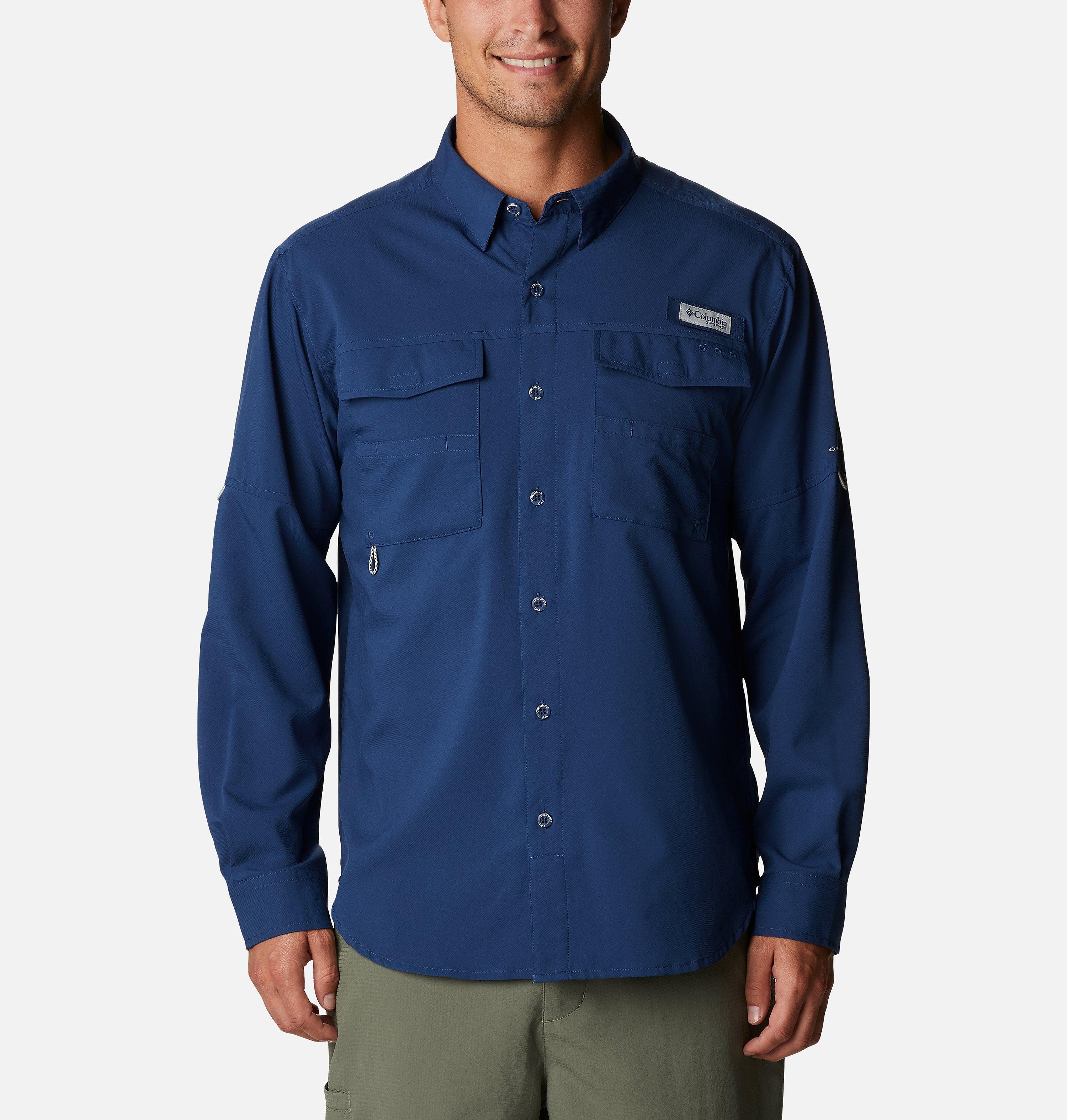 Men's PFG Blood and Guts IV Woven Long Sleeve Shirt 1