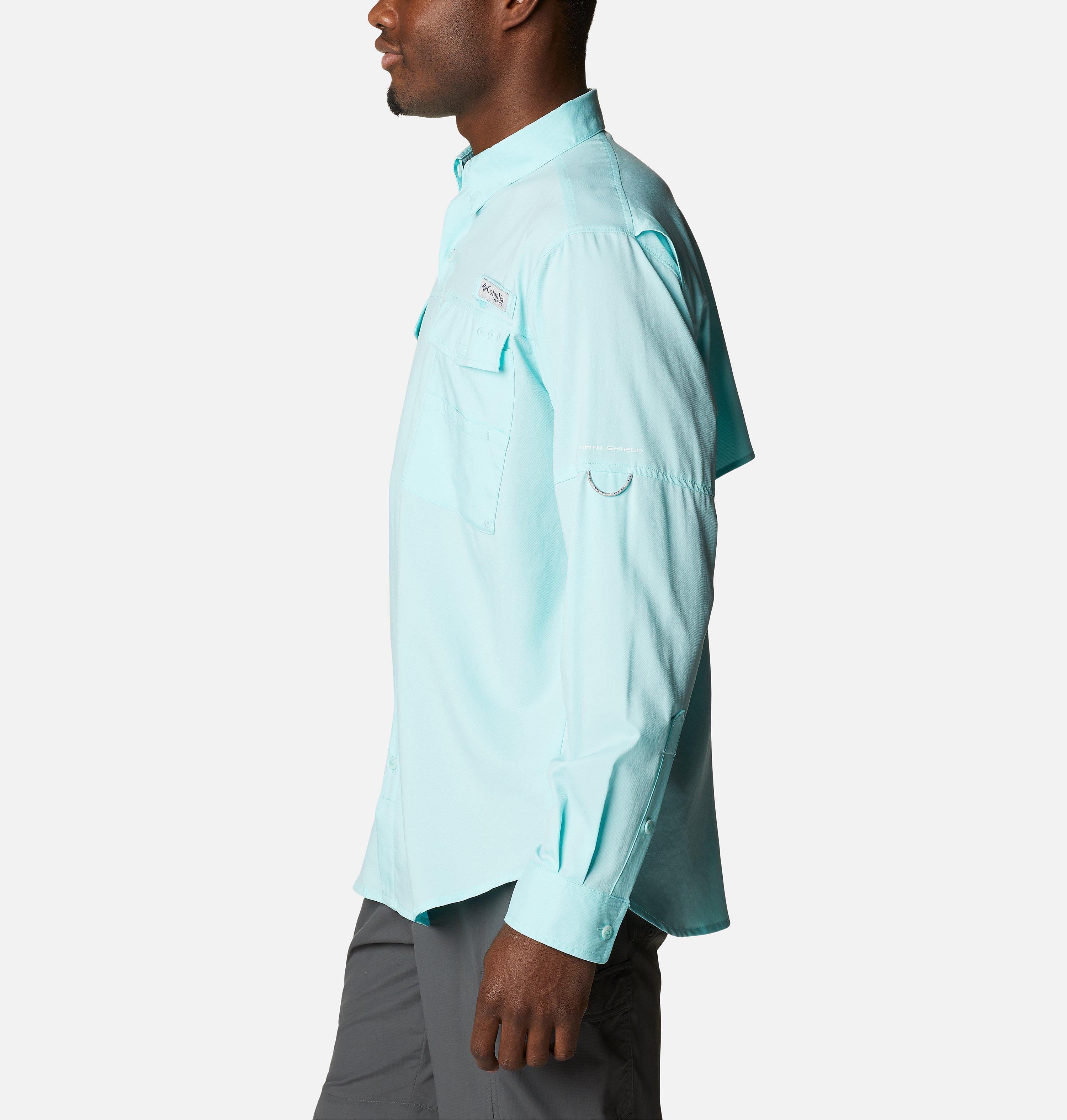 Men's PFG Blood and Guts IV Woven Long Sleeve Shirt 3
