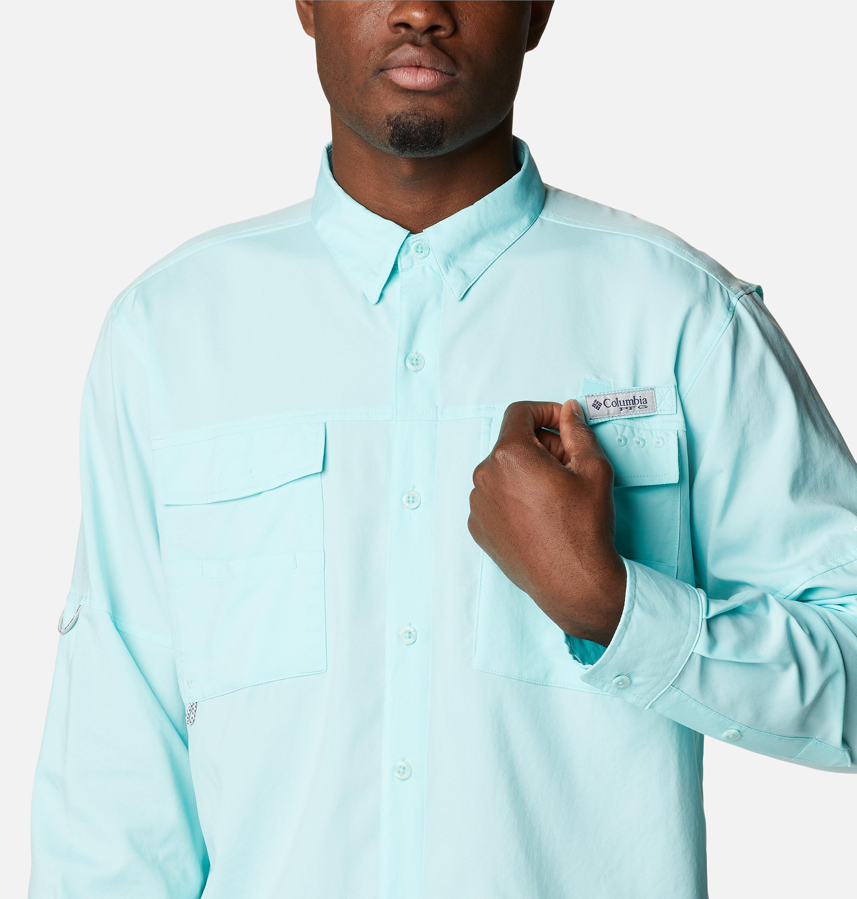 Men's PFG Blood and Guts IV Woven Long Sleeve Shirt 4