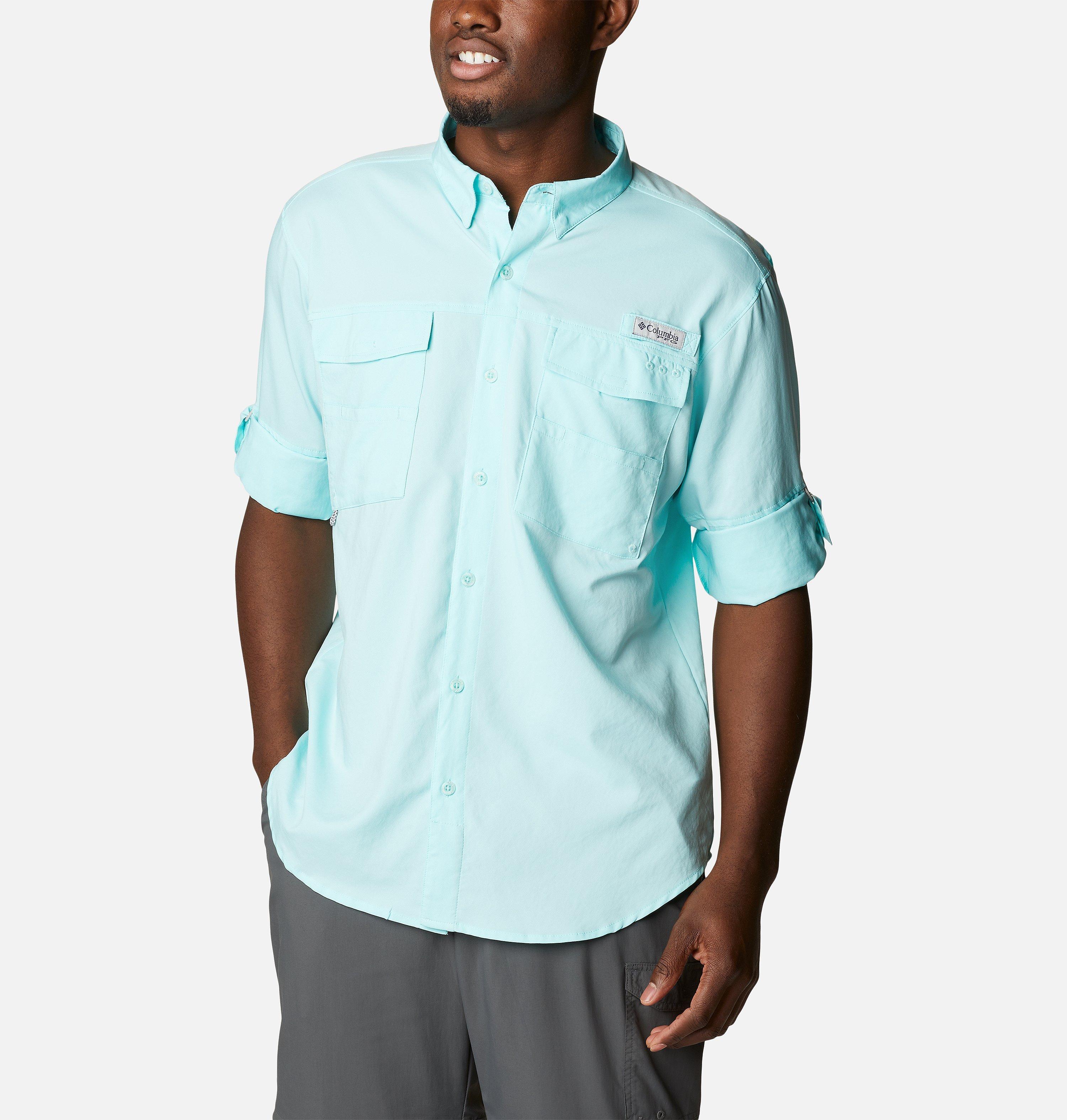 Men's PFG Blood and Guts IV Woven Long Sleeve Shirt 7