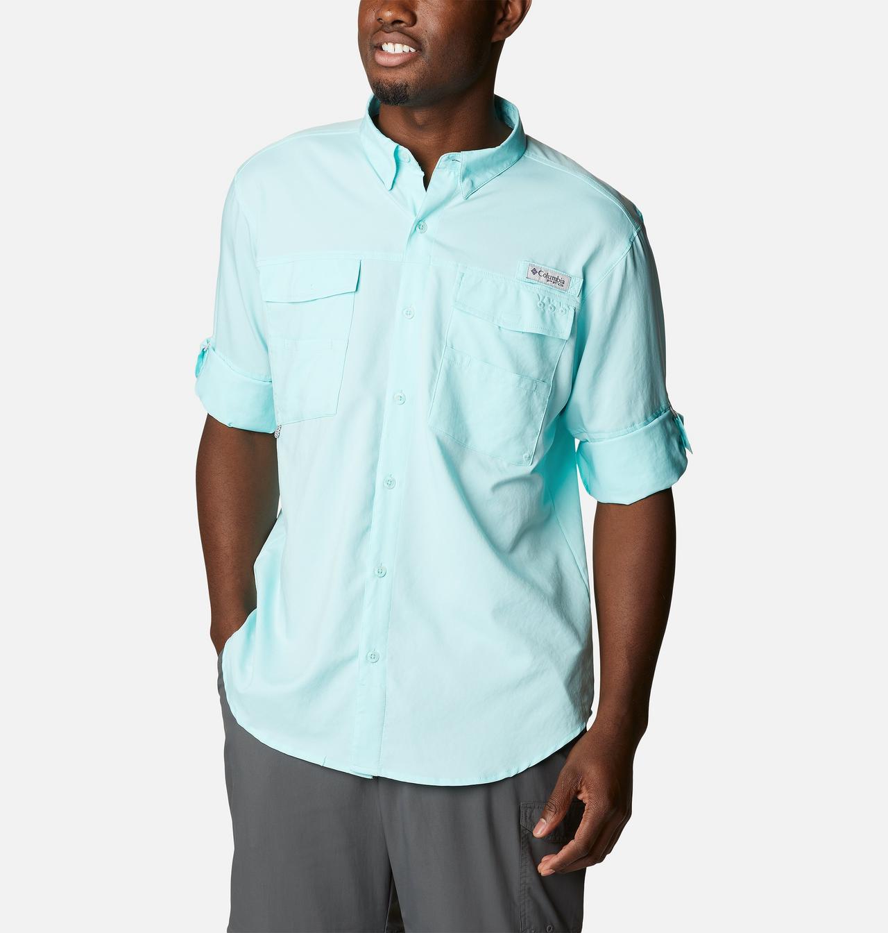 Men's PFG Blood and Guts™ IV Woven Long Sleeve Shirt 7