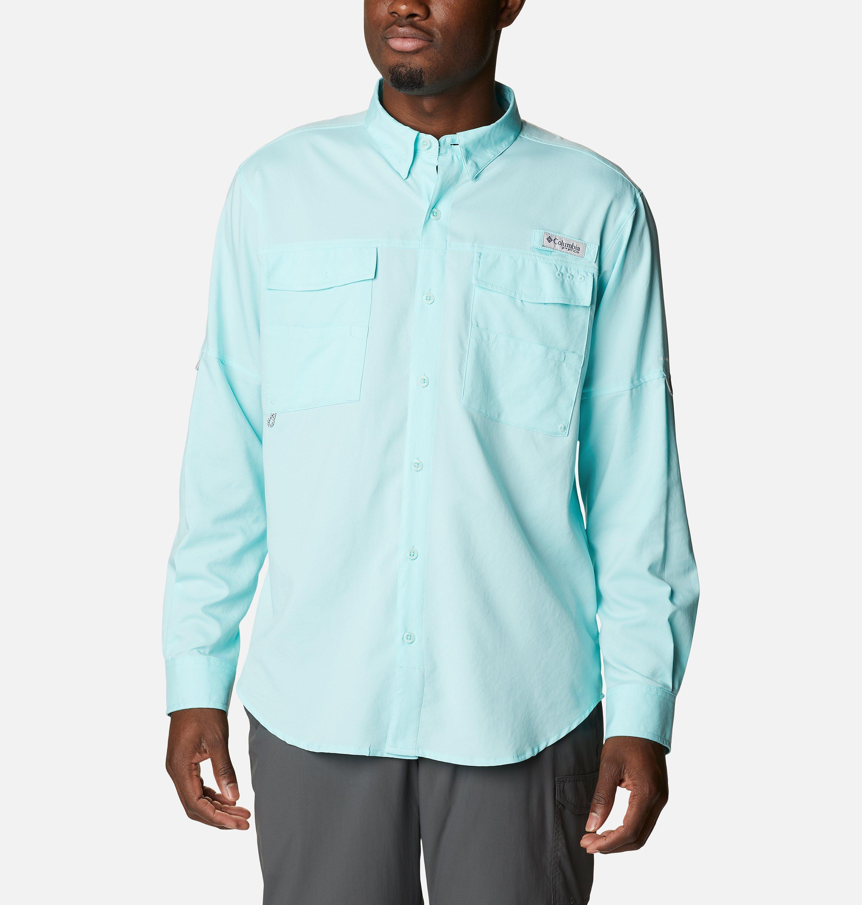 Men's PFG Blood and Guts IV Woven Long Sleeve Shirt 1