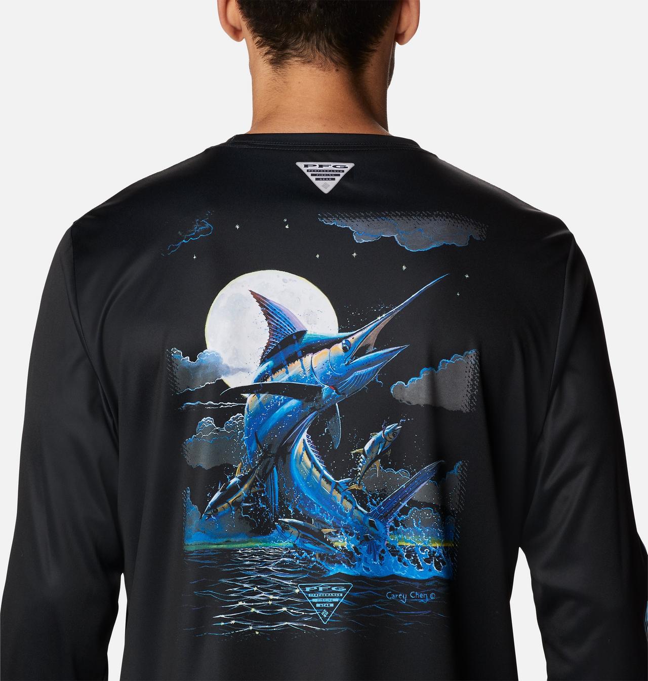 Men's PFG Terminal Tackle™ Carey Chen Long Sleeve Shirt 5