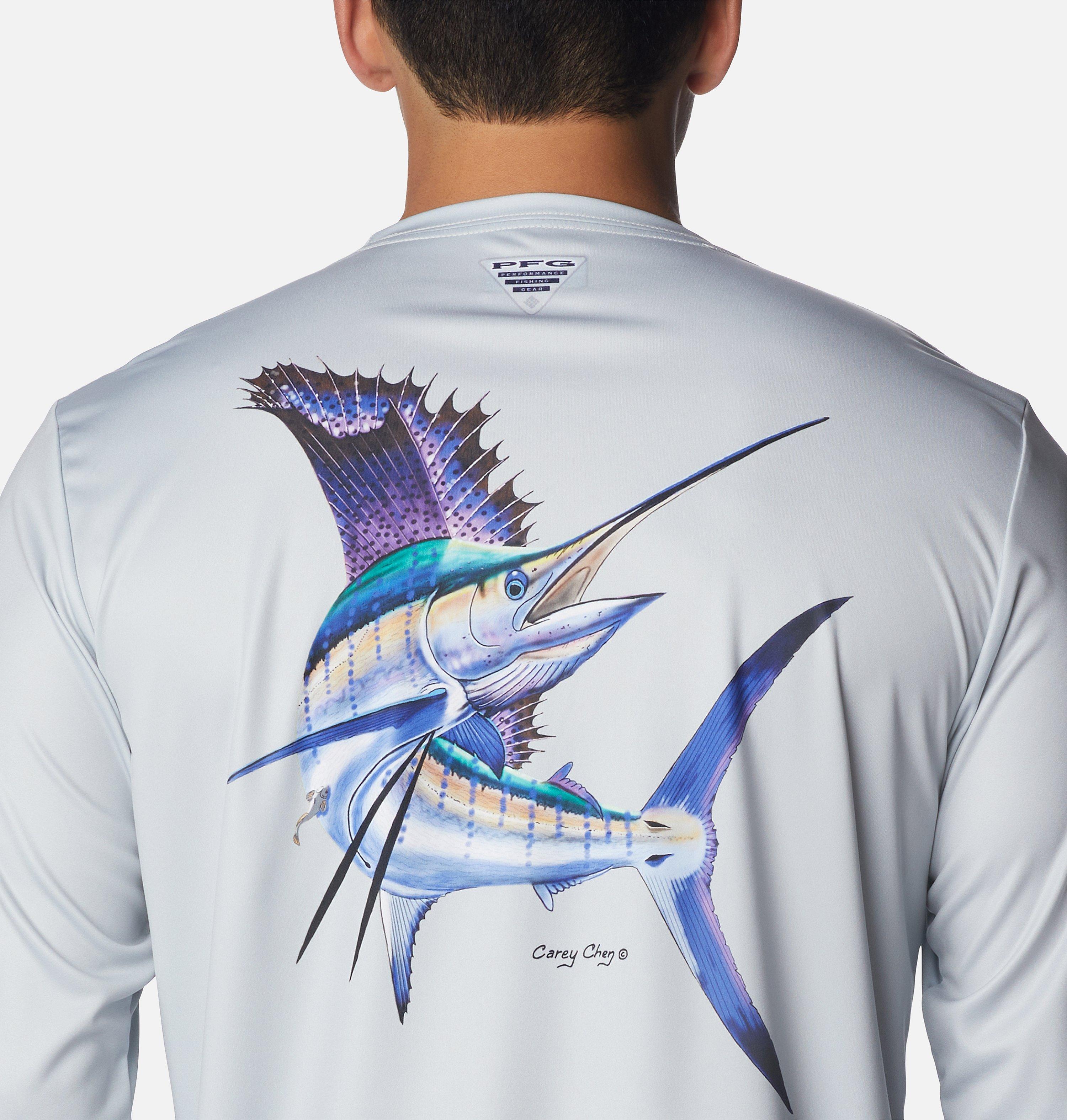Men's PFG Terminal Tackle™ Carey Chen Long Sleeve Shirt 5
