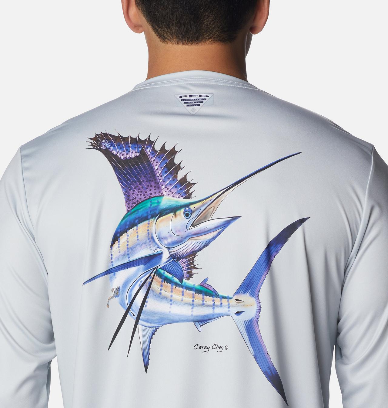 Men's PFG Terminal Tackle™ Carey Chen Long Sleeve Shirt 5