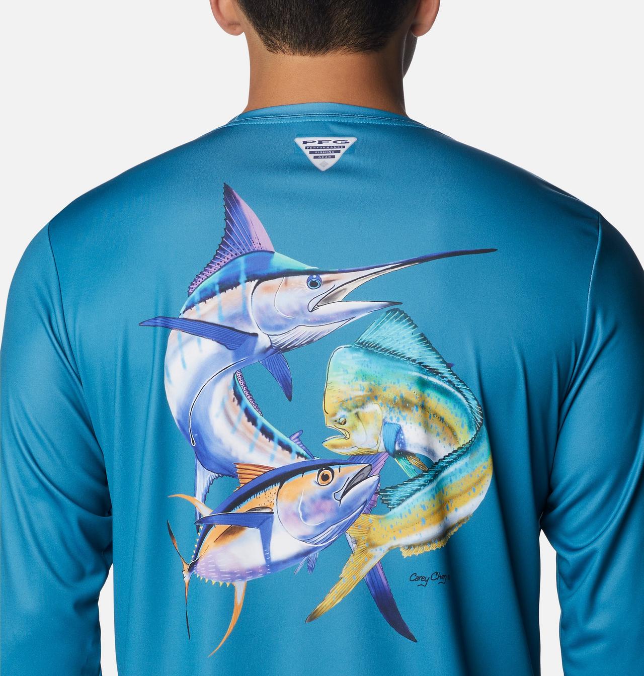 Men's PFG Terminal Tackle™ Carey Chen Long Sleeve Shirt 5