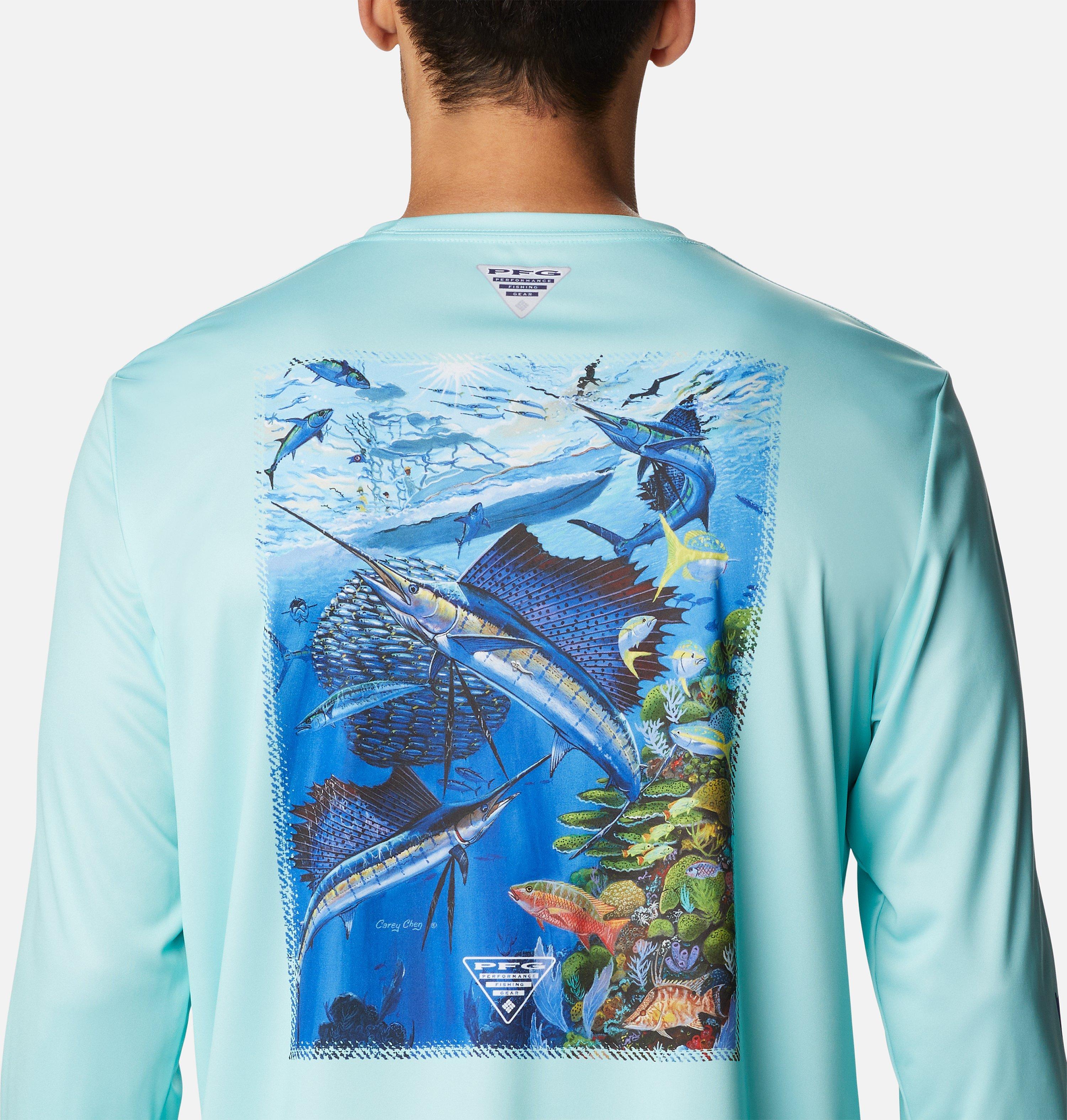 Men's PFG Terminal Tackle™ Carey Chen Long Sleeve Shirt 5