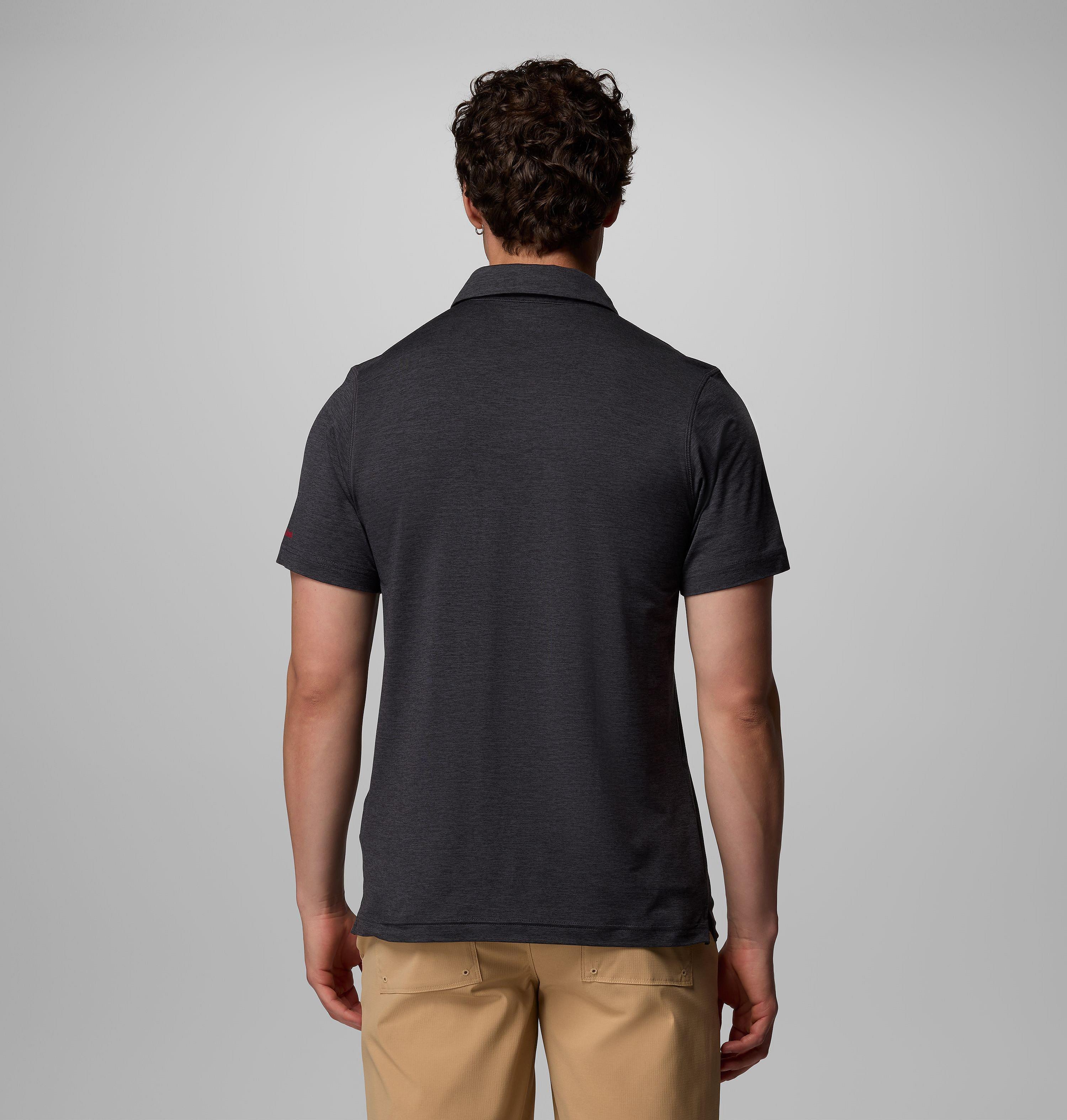 Men's Collegiate Tech Trail Polo - Arkansas 3