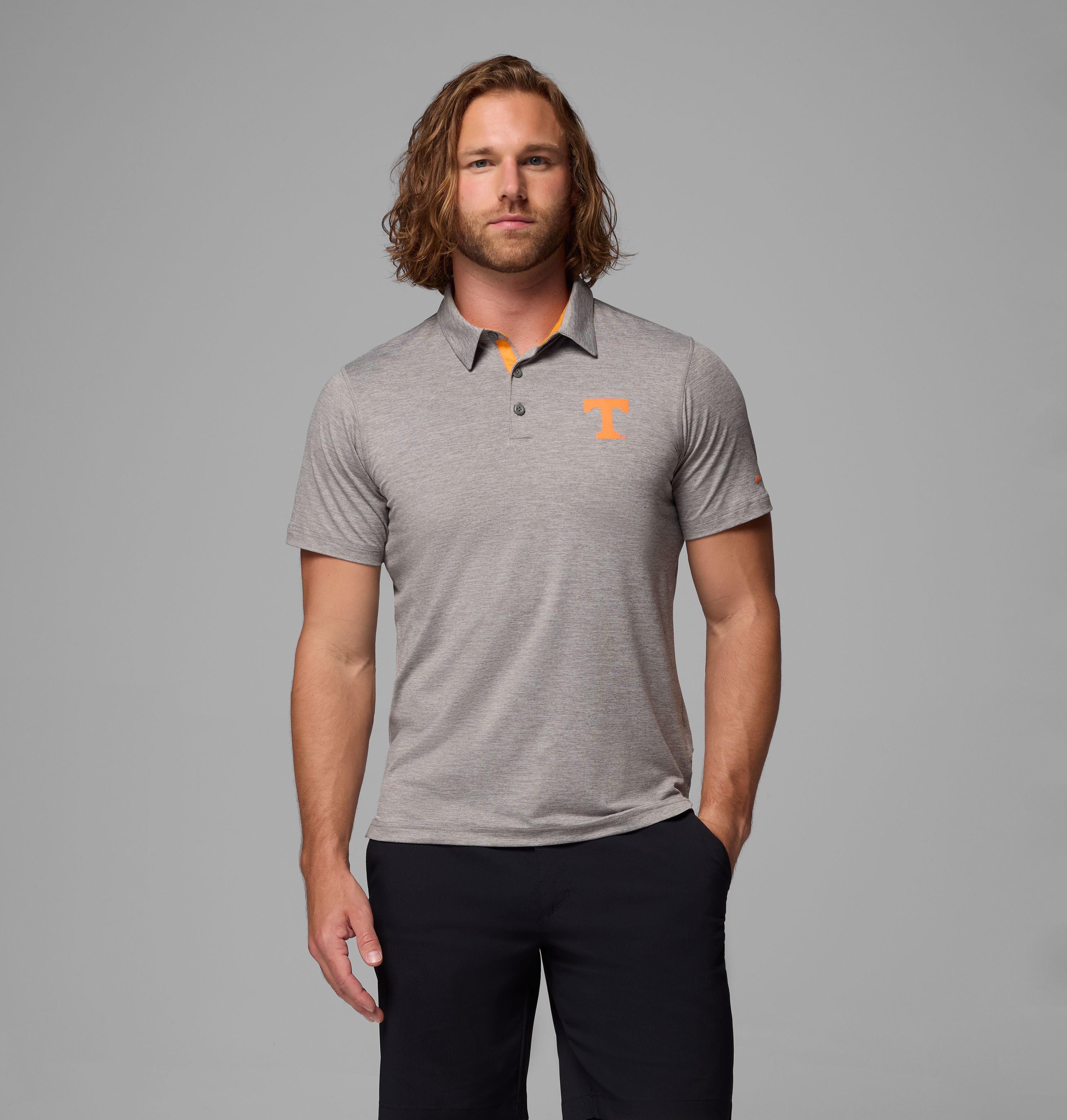 Columbia Men's Collegiate Tech Trail  Polo - Tennessee-