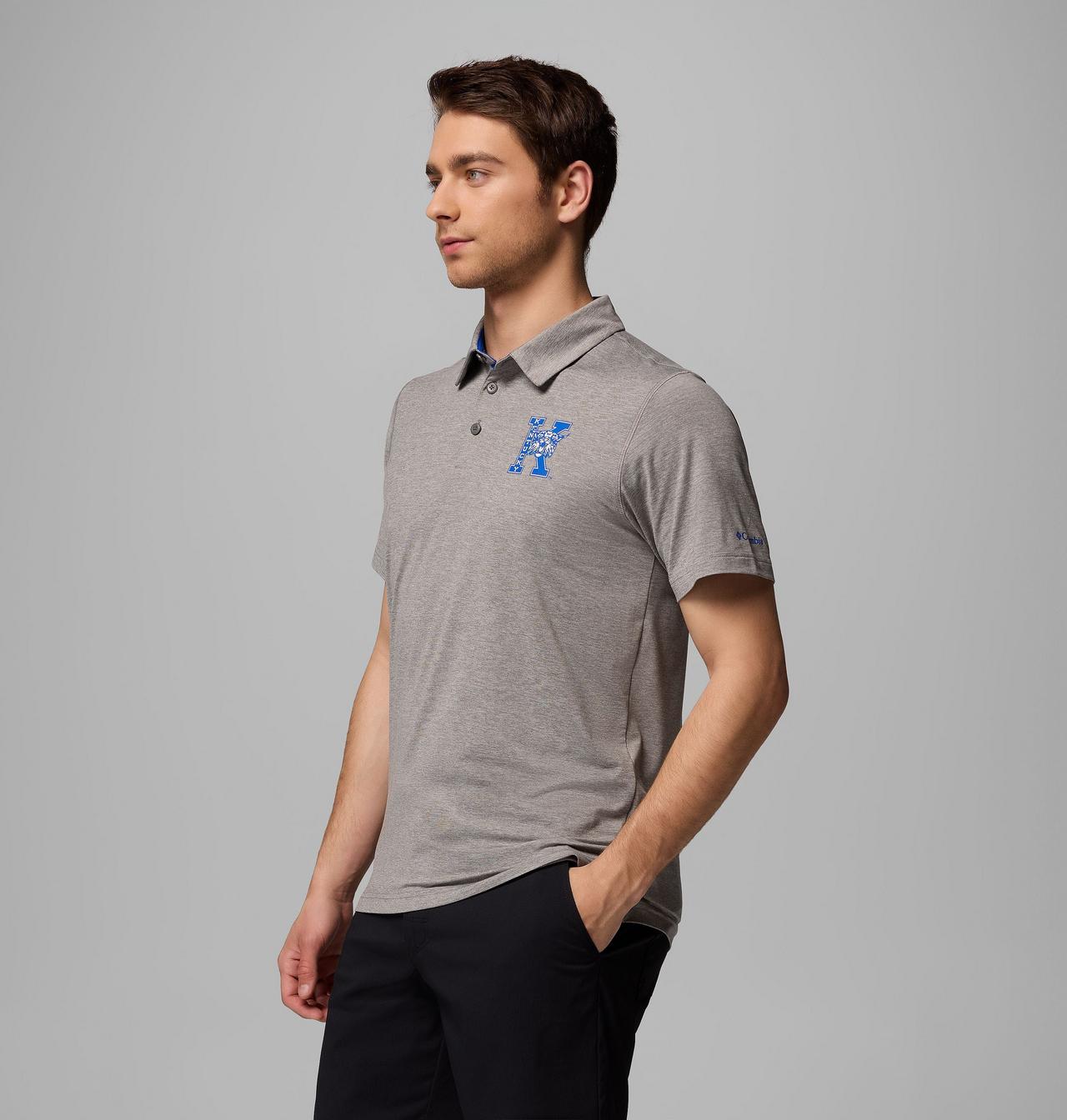 Men's Collegiate Tech Trail Polo - Kentucky 4