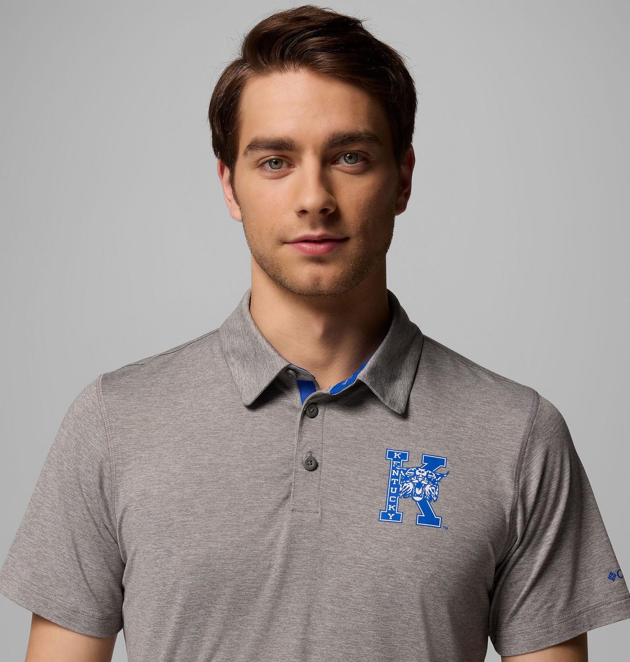 Men's Collegiate Tech Trail Polo - Kentucky 5
