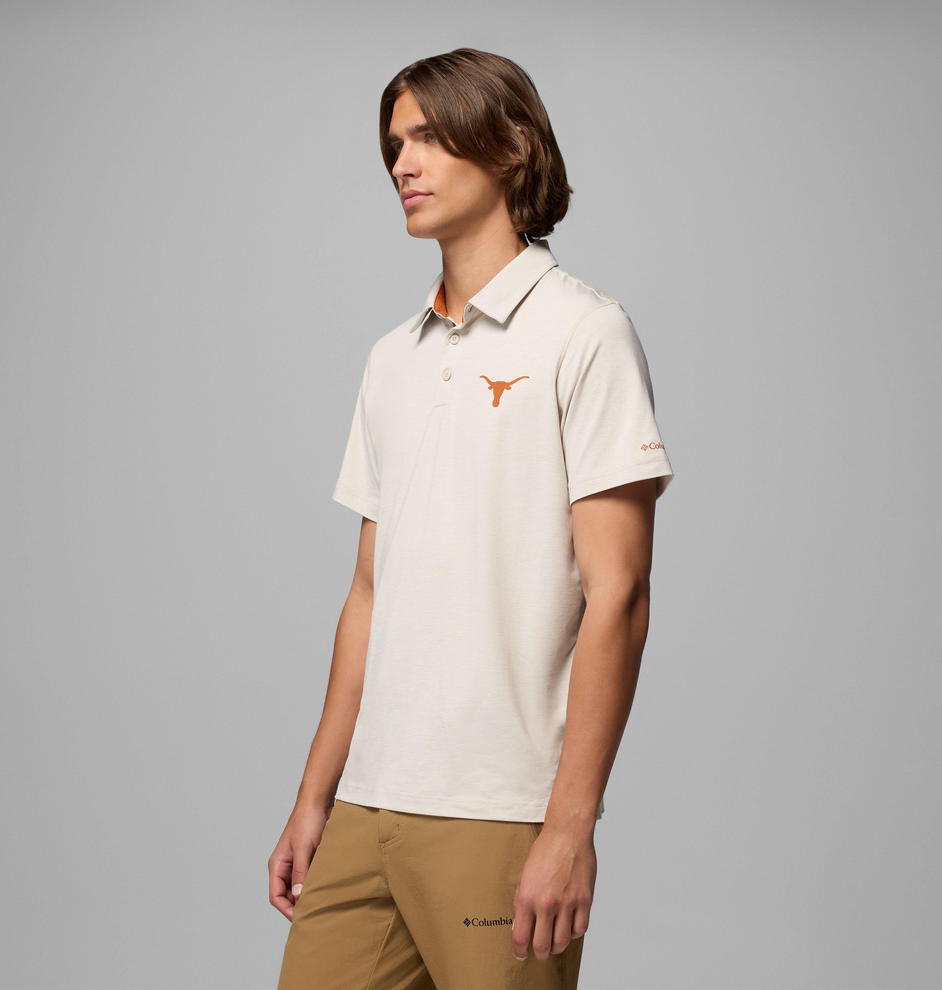 Men's Collegiate Tech Trail Polo - Texas 4