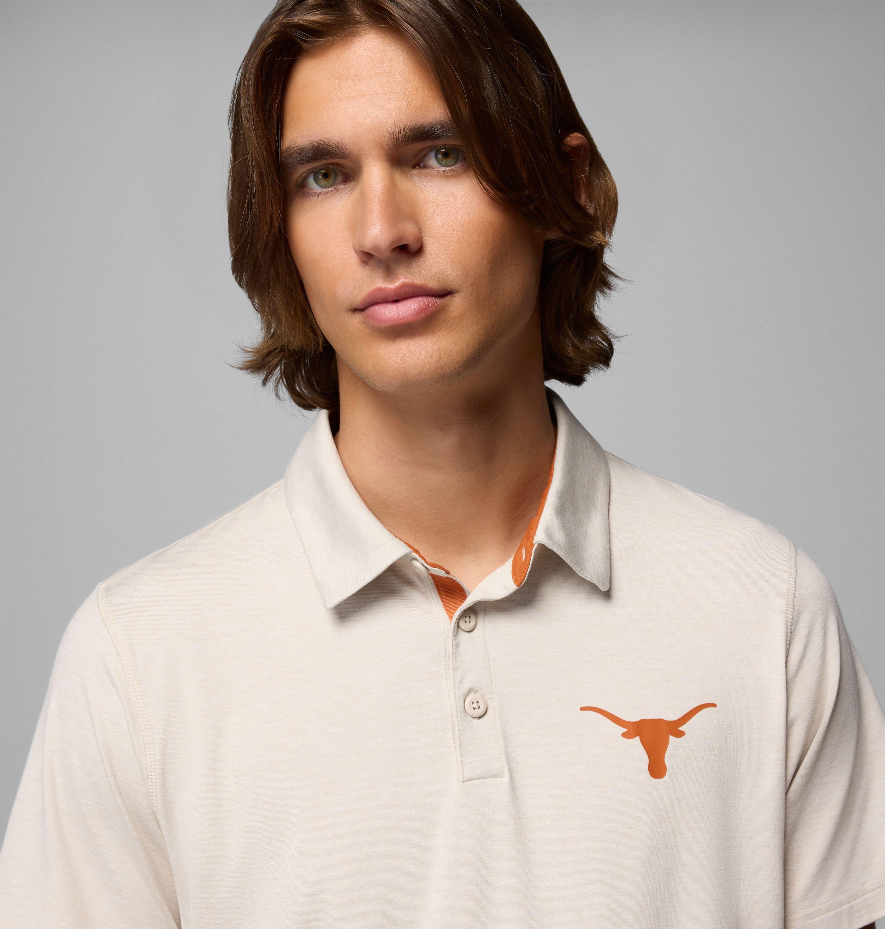 Men's Collegiate Tech Trail Polo - Texas 5