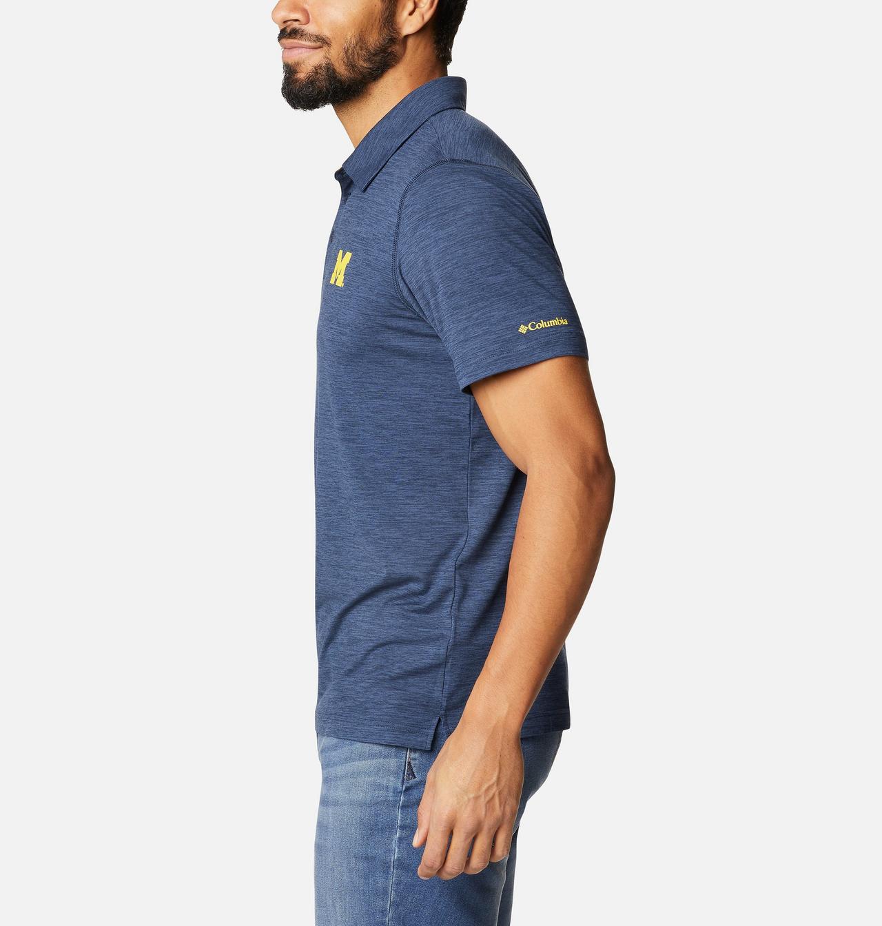 Men's Collegiate Tech Trail™ Polo - Michigan 3