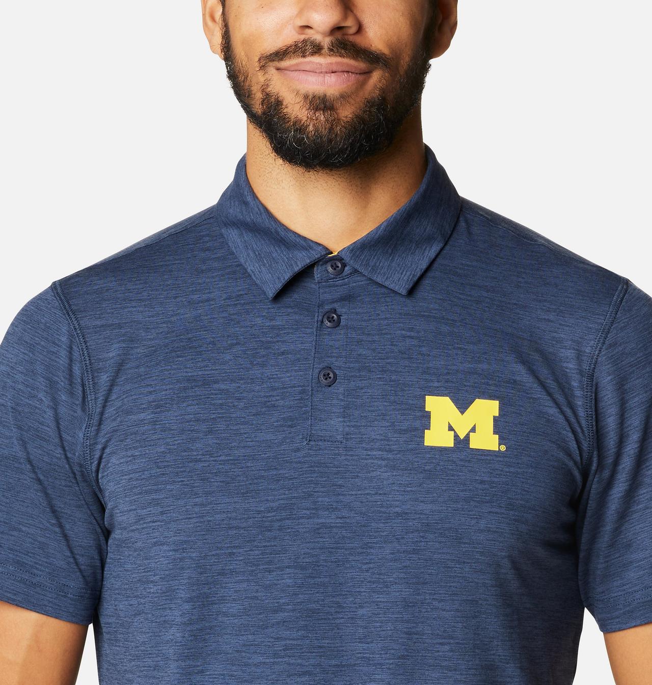 Men's Collegiate Tech Trail™ Polo - Michigan 4