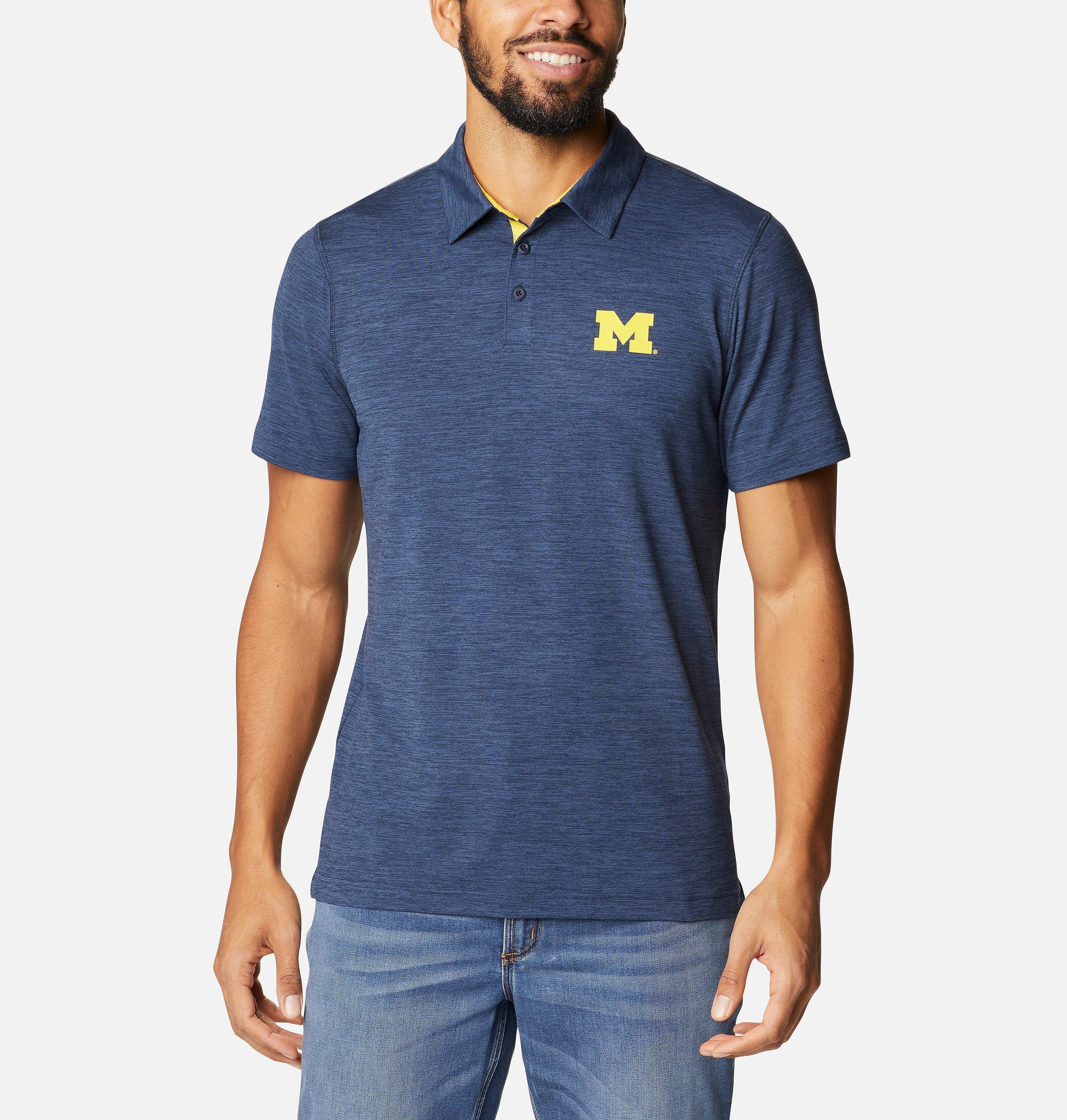 Men's Collegiate Tech Trail™ Polo - Michigan