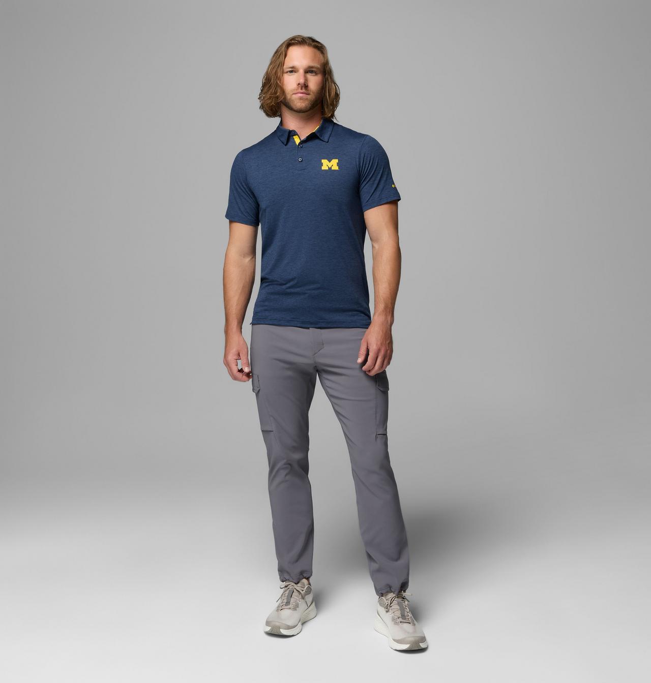 Men's Collegiate Tech Trail™ Polo - Michigan 2