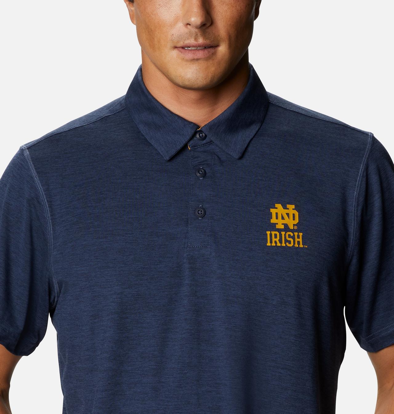Men's Collegiate Tech Trail™ Polo - Notre Dame 4