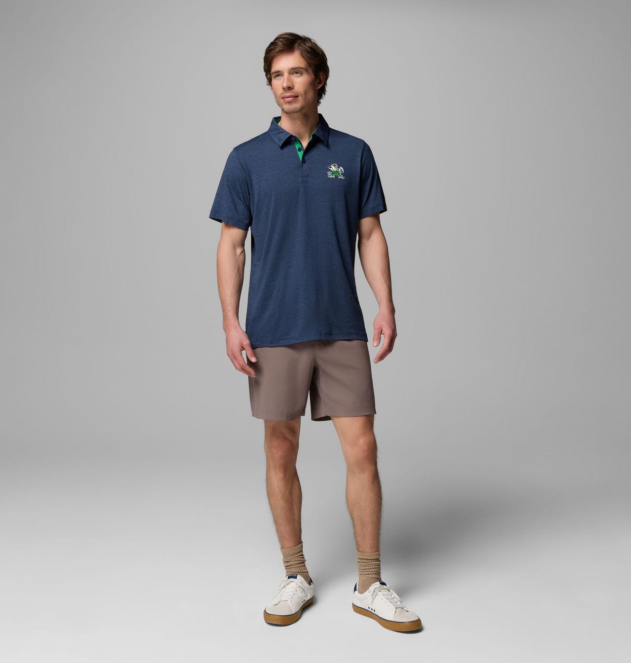 Men's Collegiate Tech Trail Polo - Notre Dame 2