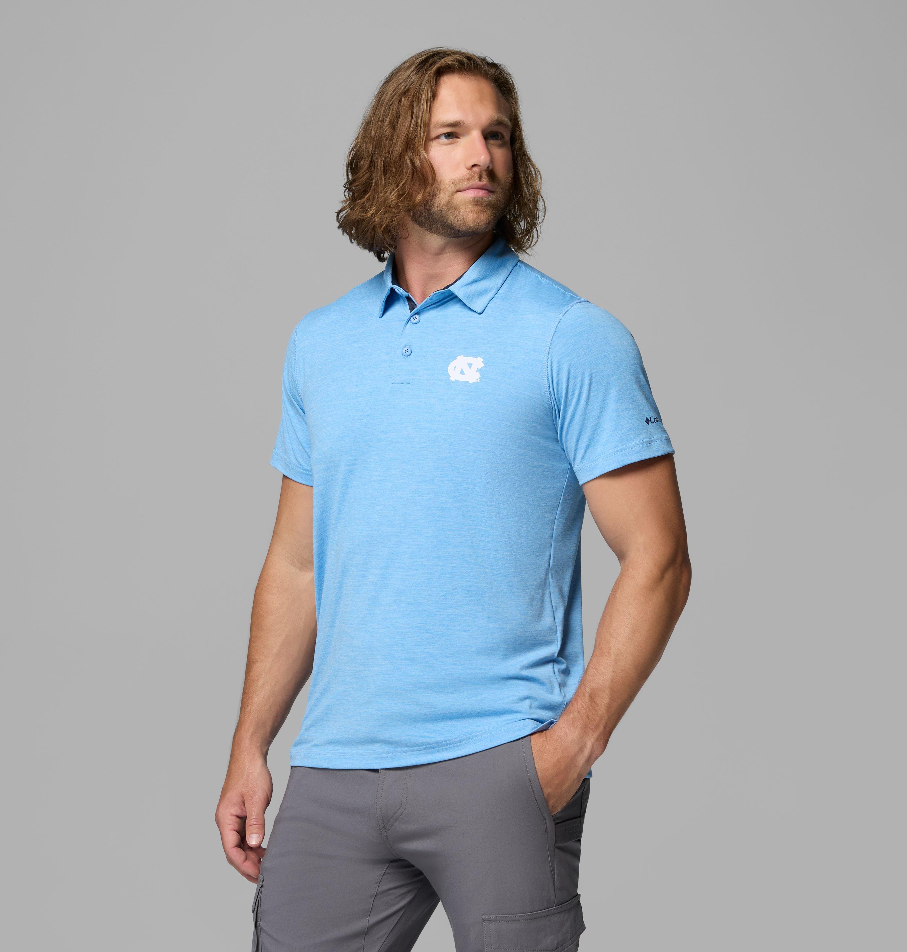 Men's Collegiate Tech Trail Polo - North Carolina 4