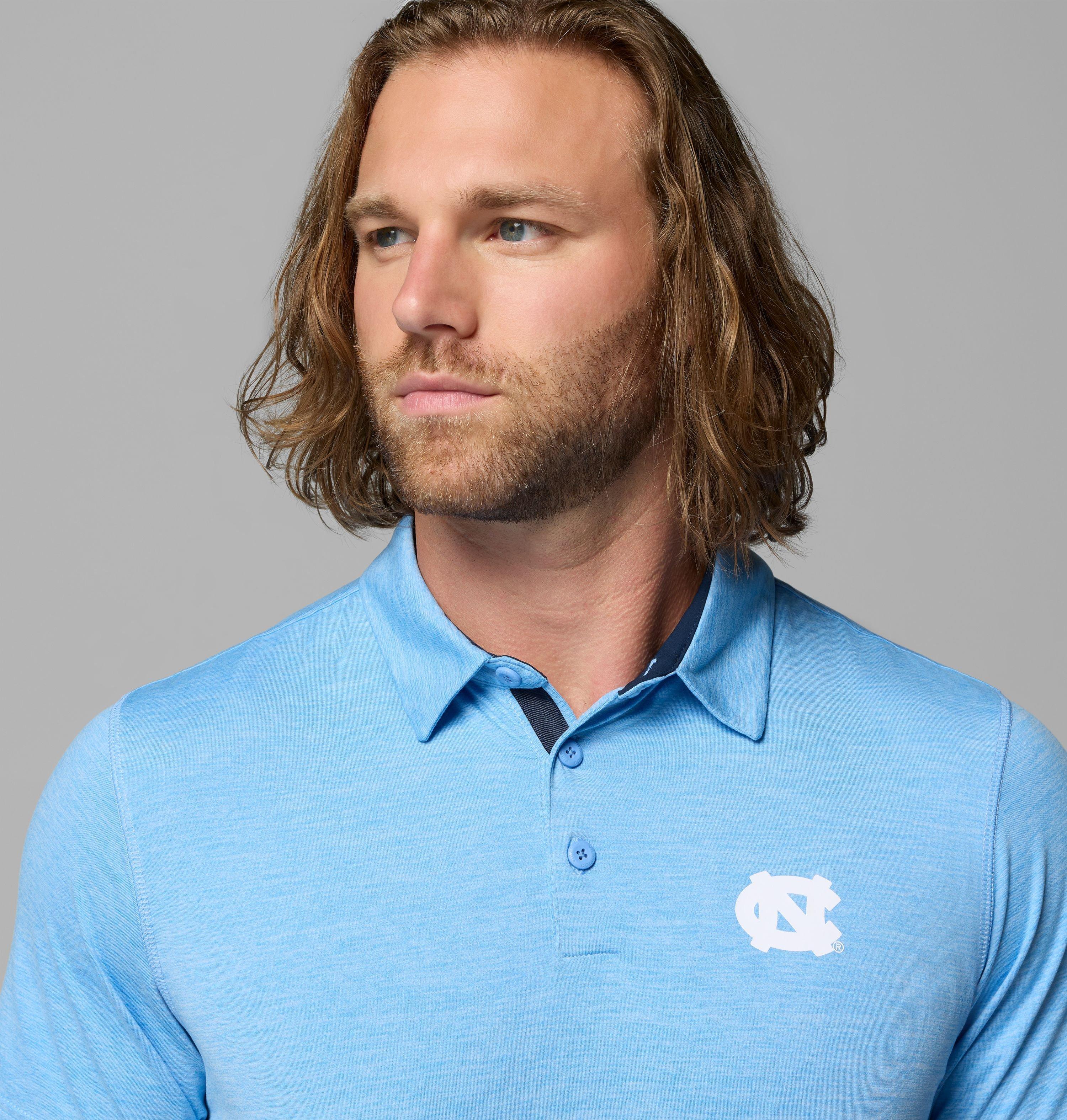 Men's Collegiate Tech Trail Polo - North Carolina 5