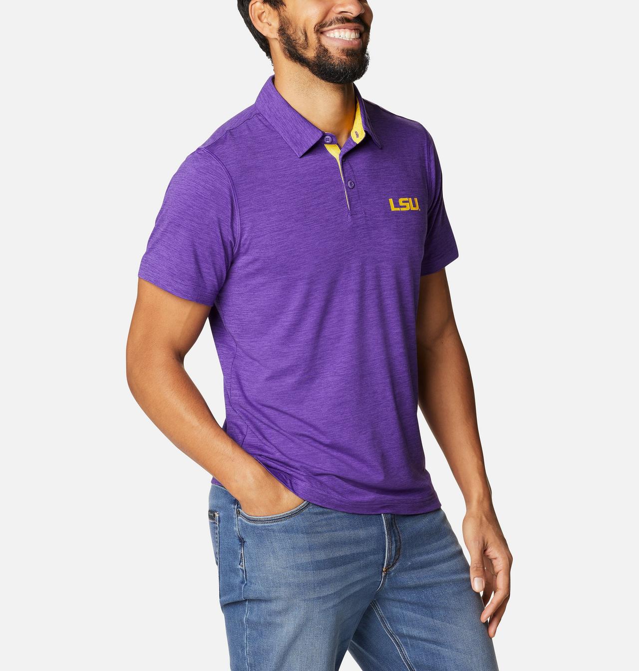 Men's Collegiate Tech Trail™ Polo - LSU 5