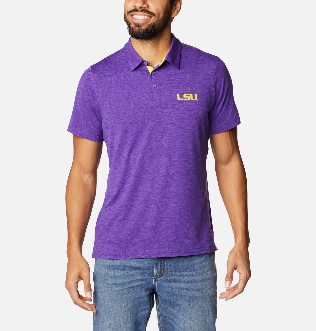 Men's Collegiate Tech Trail™ Polo - LSU 1