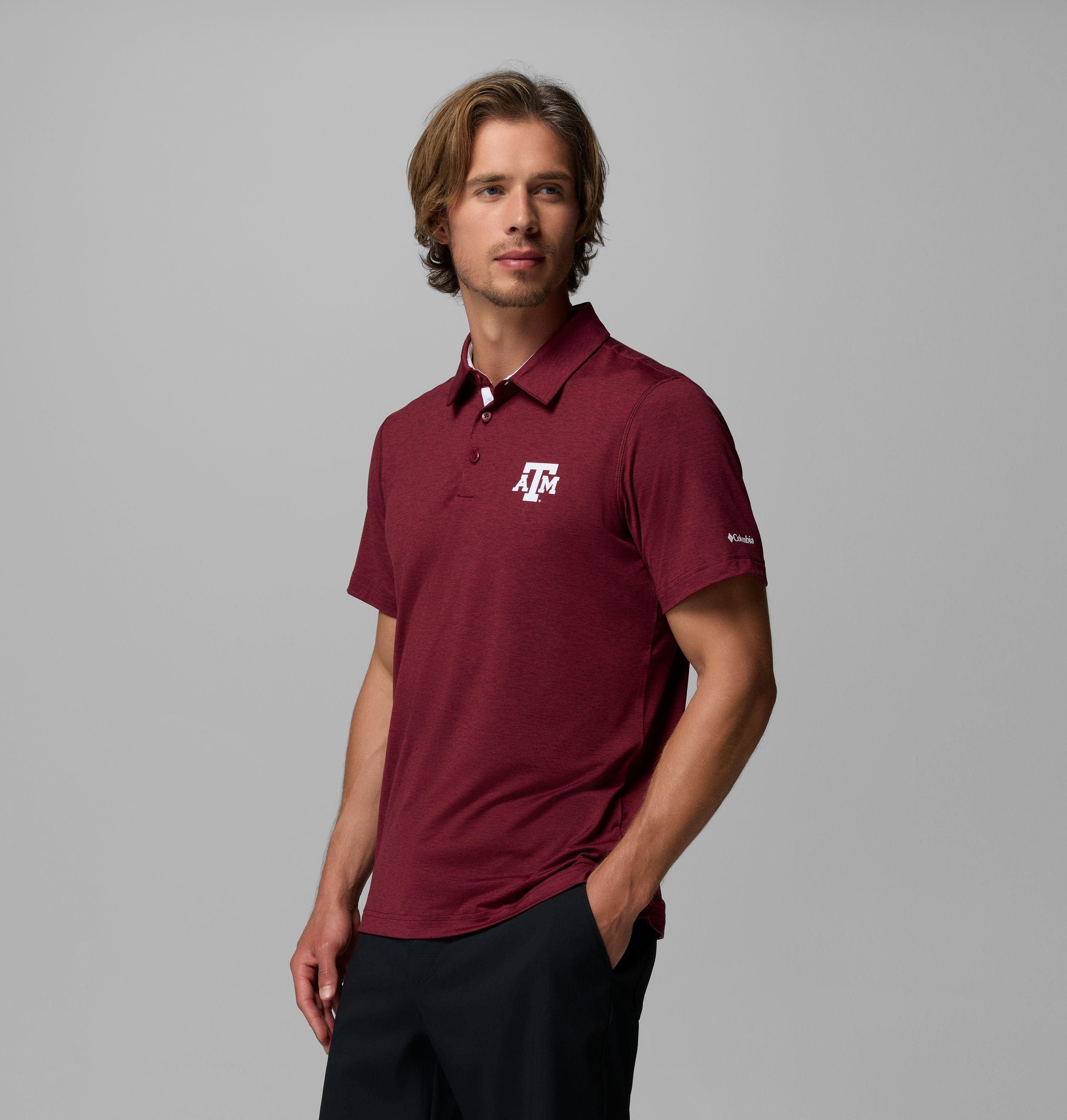 Men's Collegiate Tech Trail Polo - Texas A&M 4