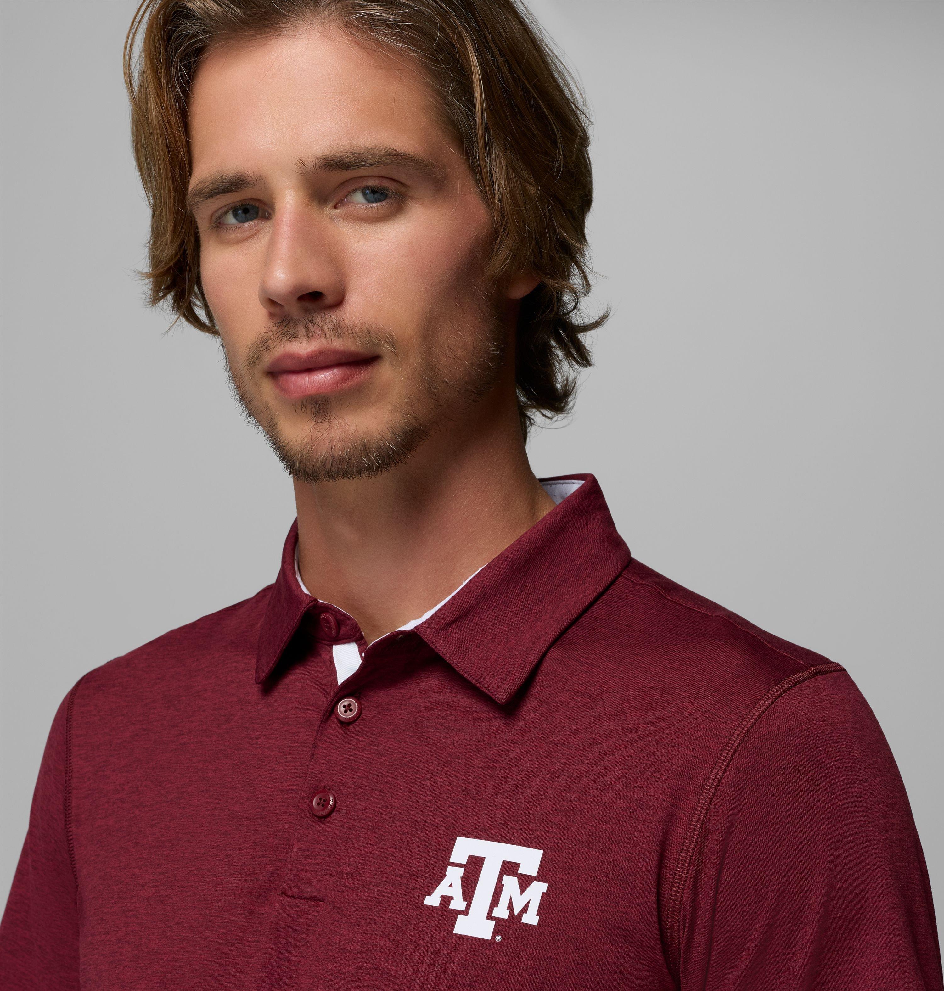 Men's Collegiate Tech Trail Polo - Texas A&M 5