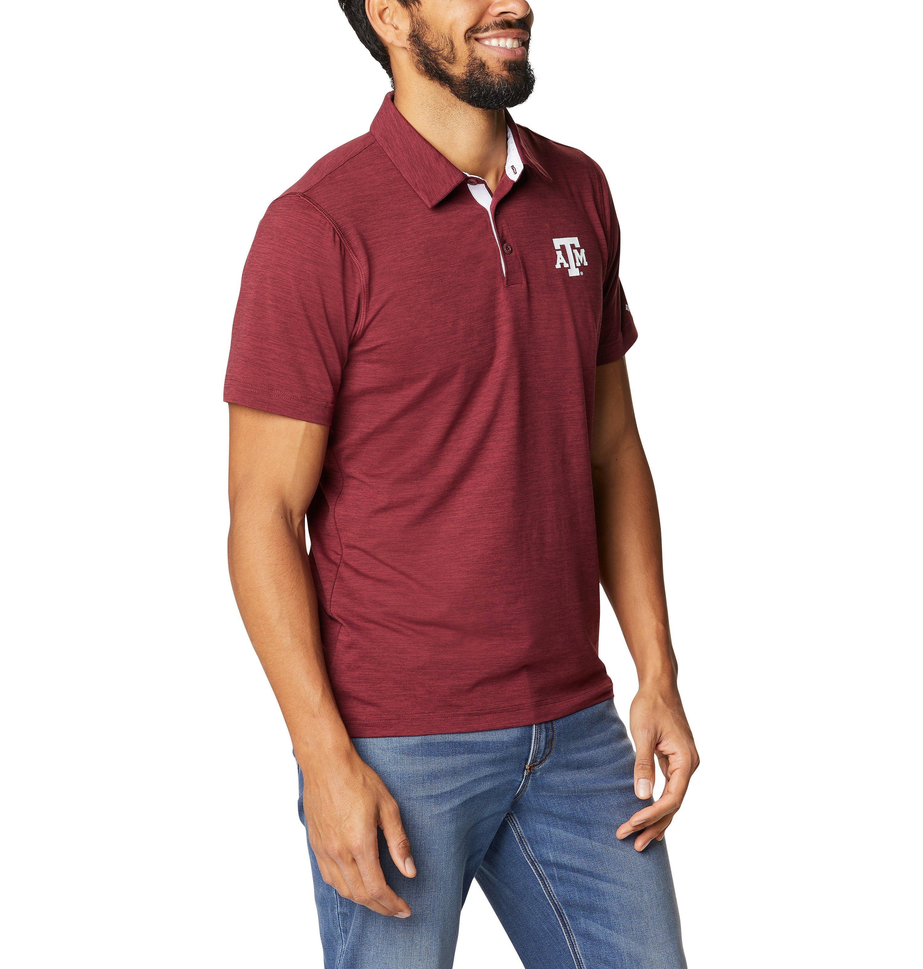 Men's Collegiate Tech Trail Polo - Texas A&M 6