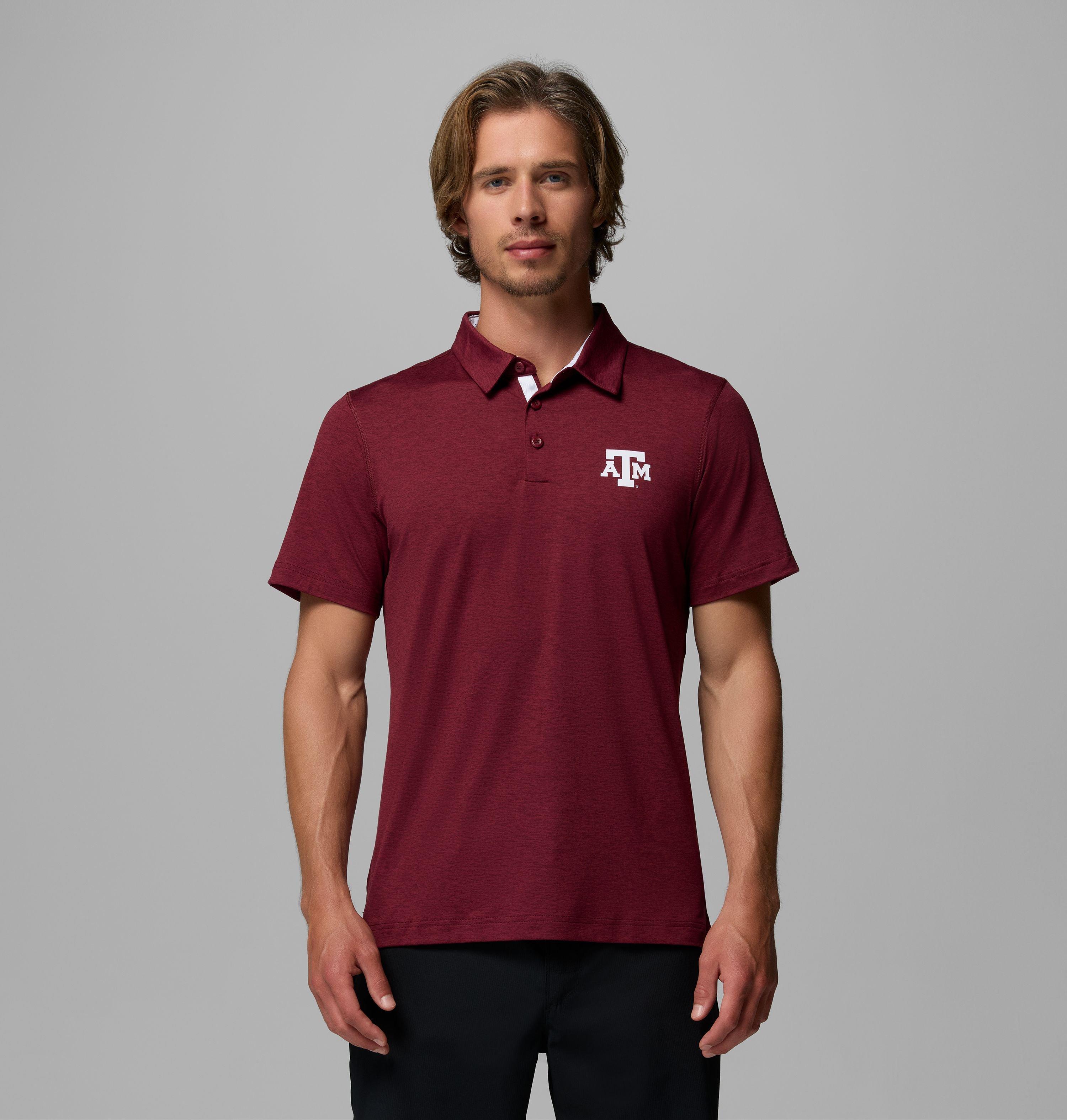 Columbia Men's Collegiate Tech Trail  Polo - Texas A&M-