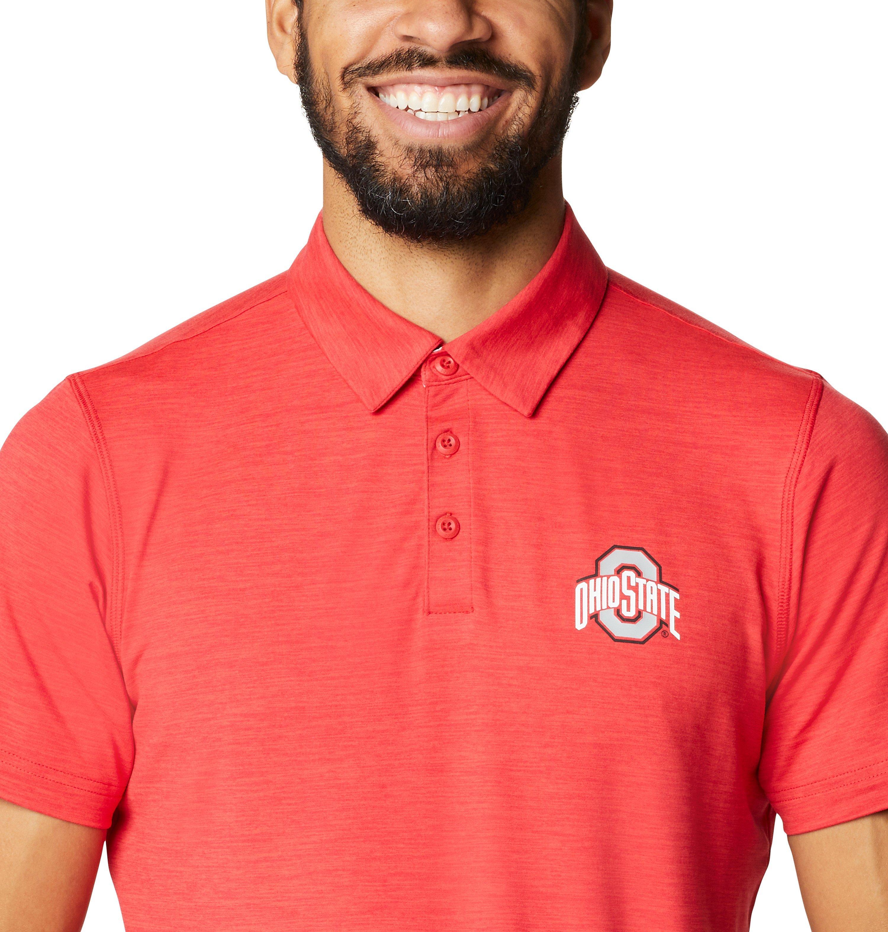 Men's Collegiate Tech Trail Polo - Ohio State 4