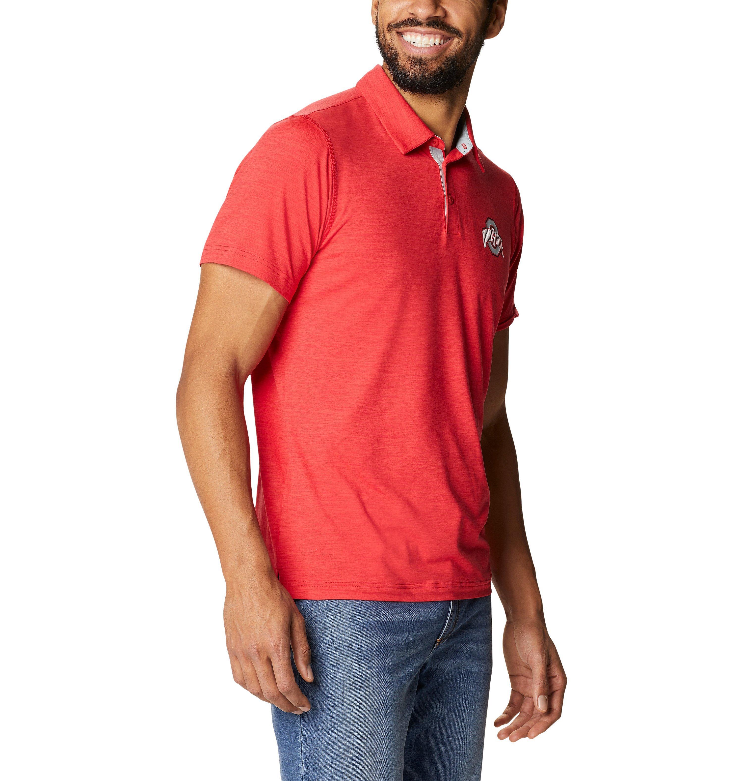 Men's Collegiate Tech Trail Polo - Ohio State 5