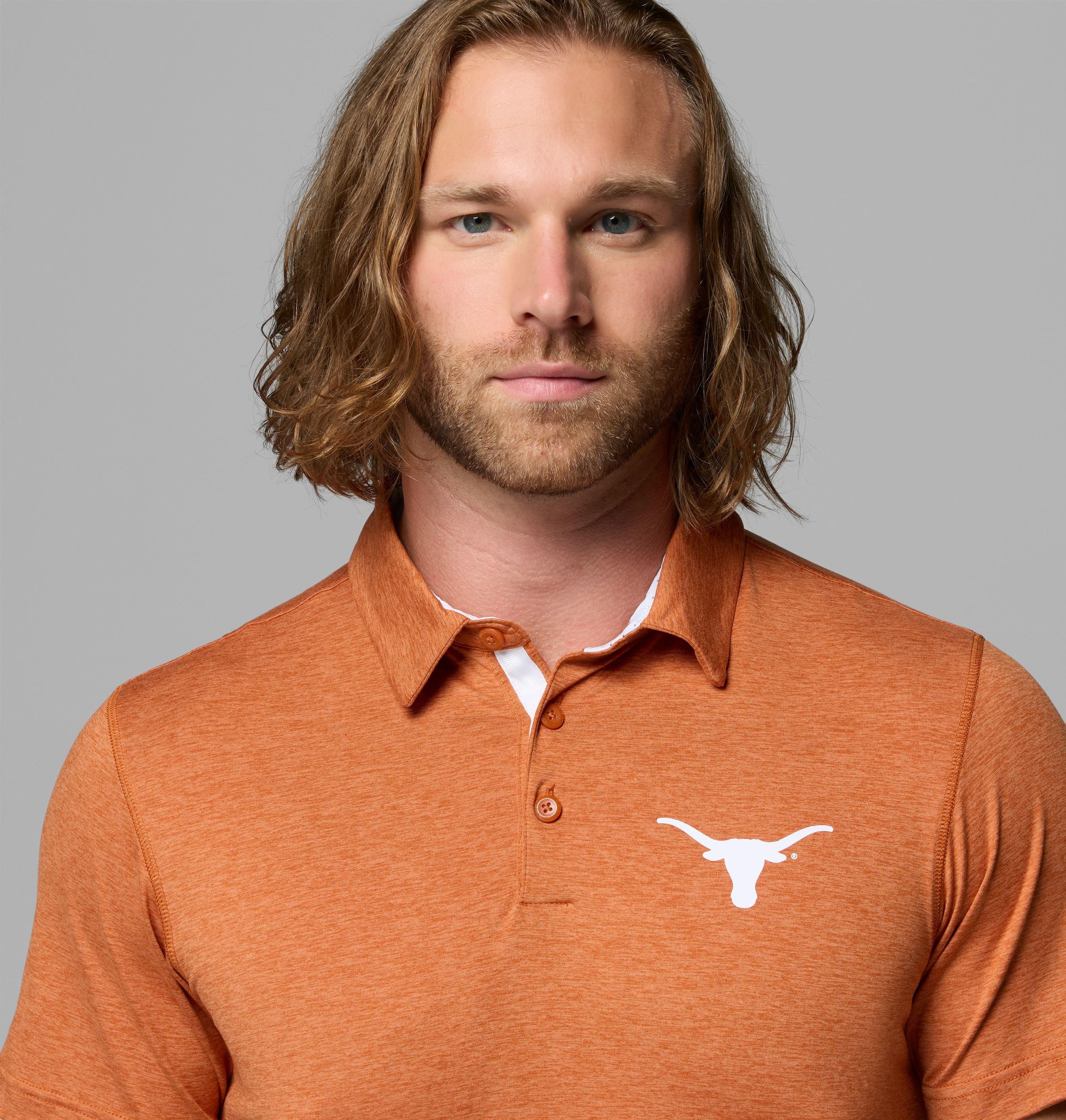 Men's Collegiate Tech Trail Polo - Texas 5