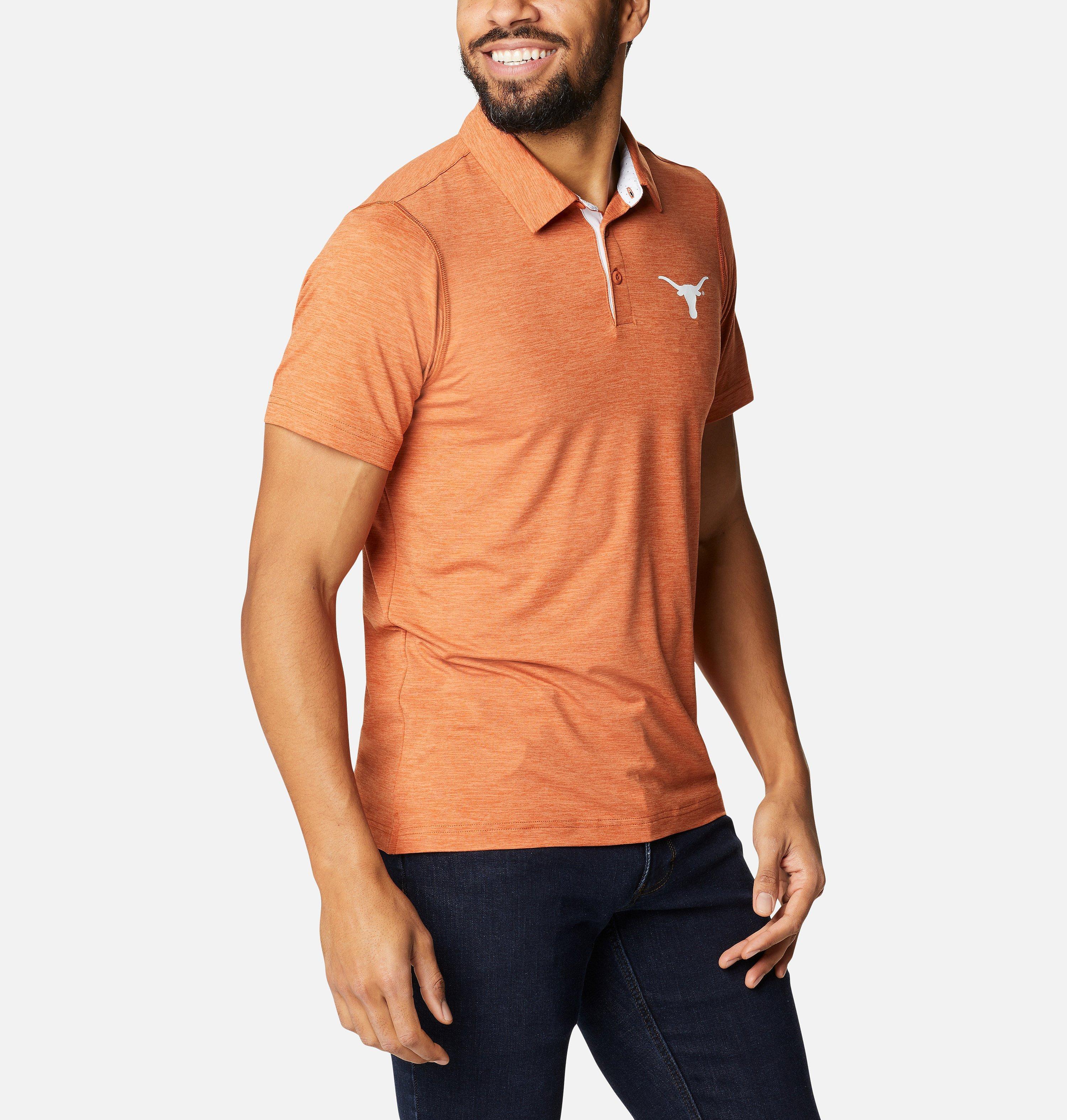 Men's Collegiate Tech Trail Polo - Texas 6