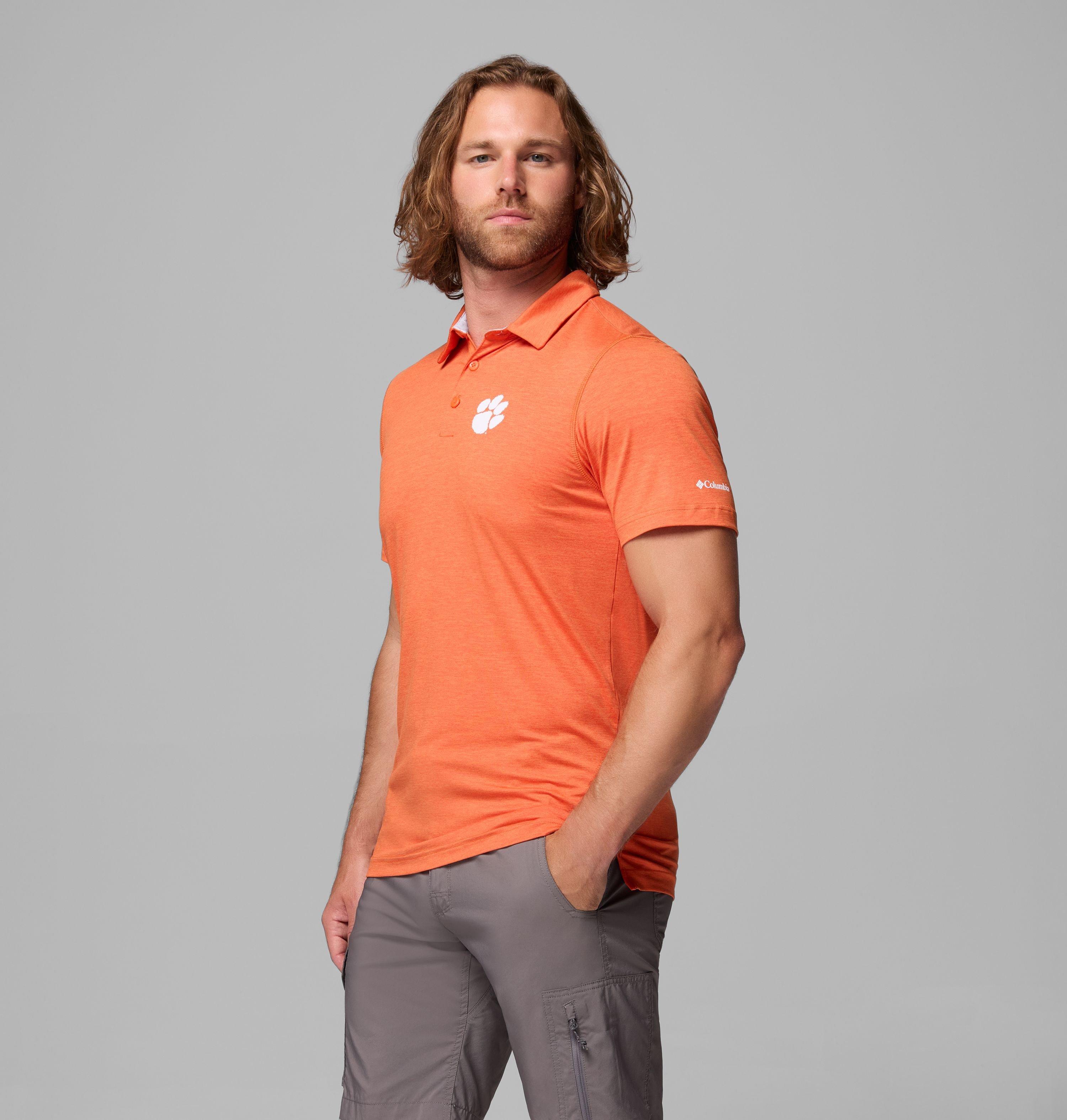 Men's Collegiate Tech Trail Polo - Clemson 4