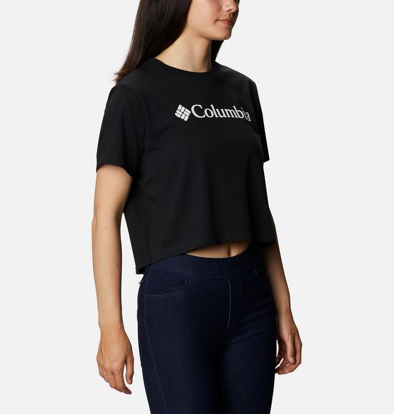 North Cascades Cropped Tee, Color: Black, image 5