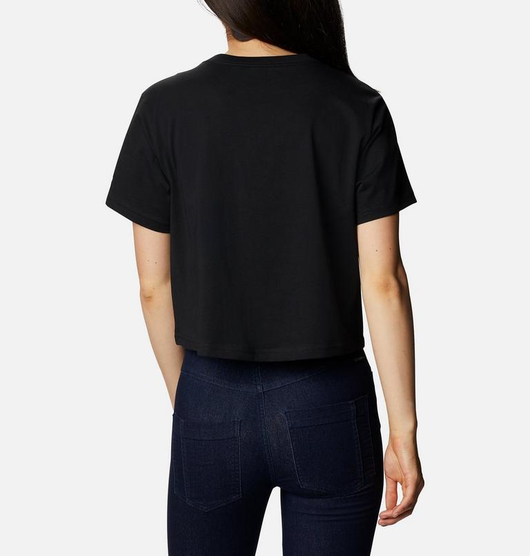 North Cascades Cropped Tee, Color: Black, image 2