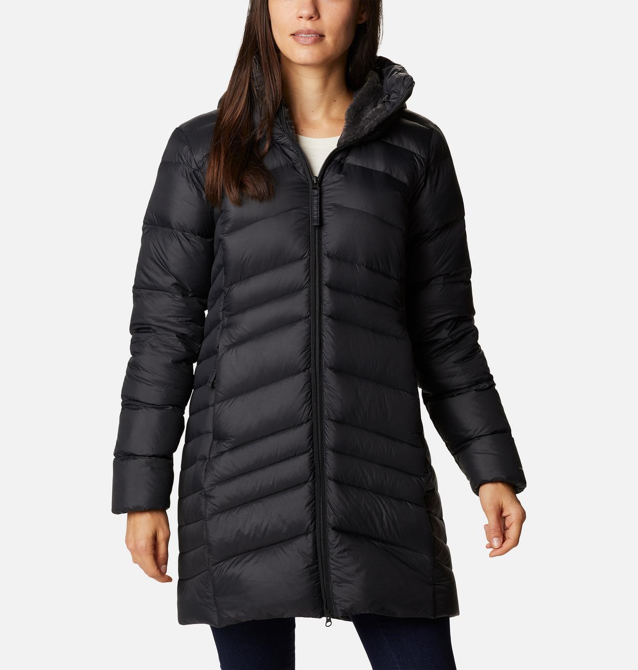 Women's Autumn Park™ Down Hooded Mid Jacket 1
