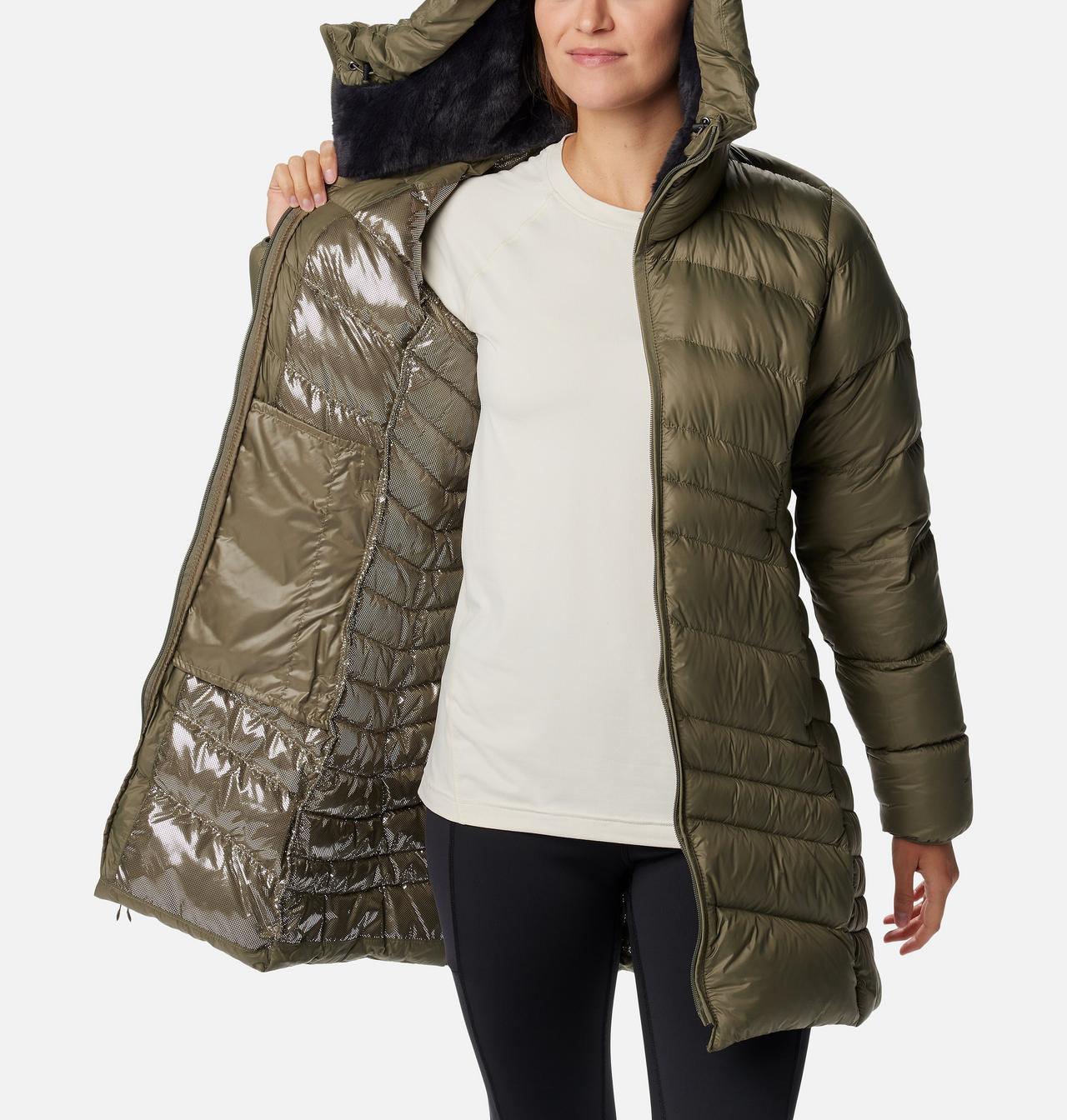 Women's Autumn Park™ Down Hooded Mid Jacket 5