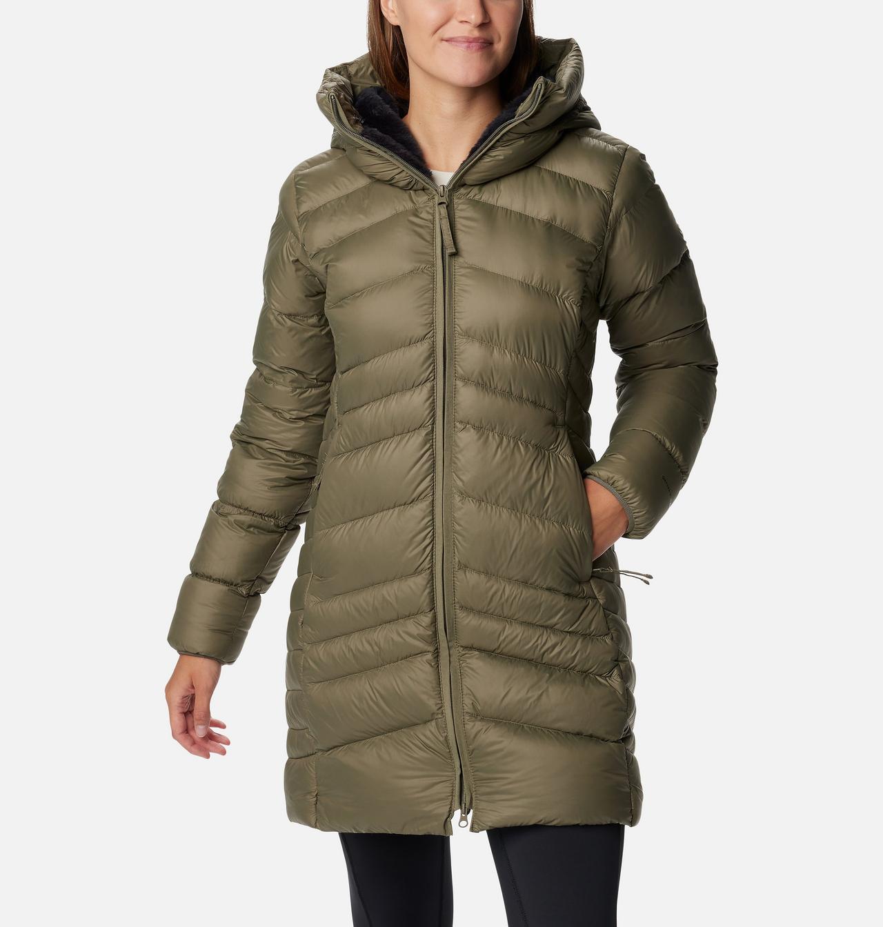 Women's Autumn Park™ Down Hooded Mid Jacket 1